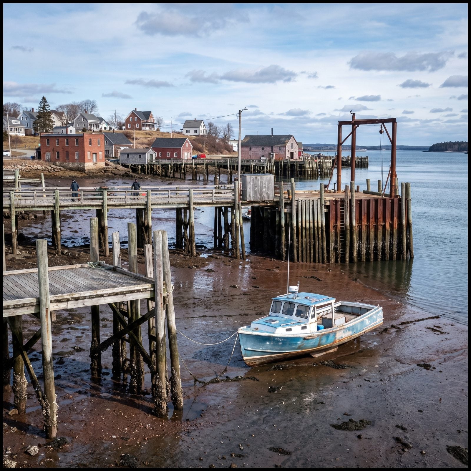 Eastport, Maine, Working Waterfronts Brace Against the Bay of Fundy Tides