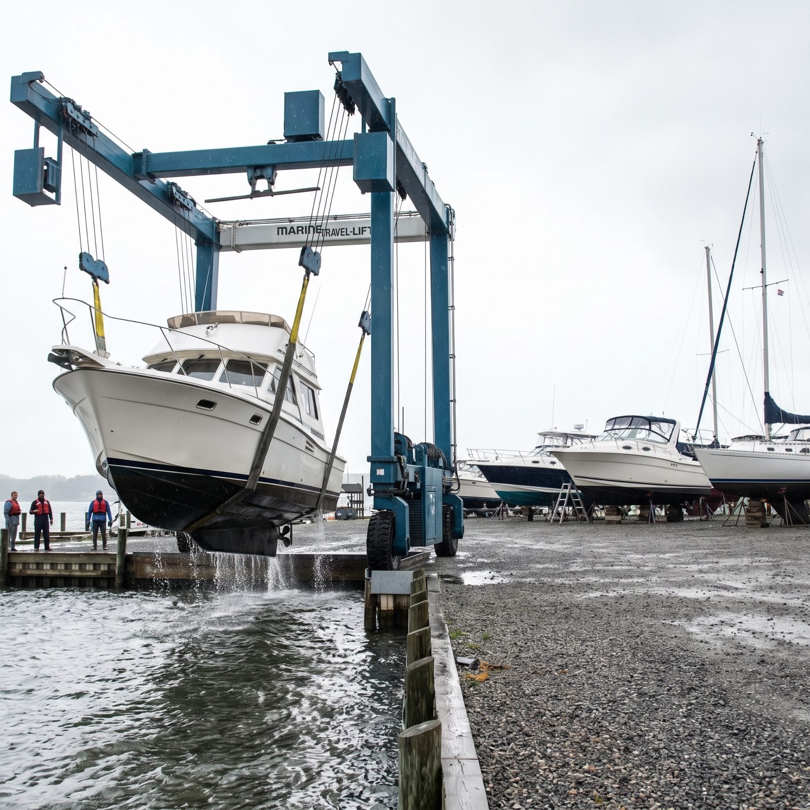 Emergency Boat Haul-Out and Inland Storage Before Major Storms