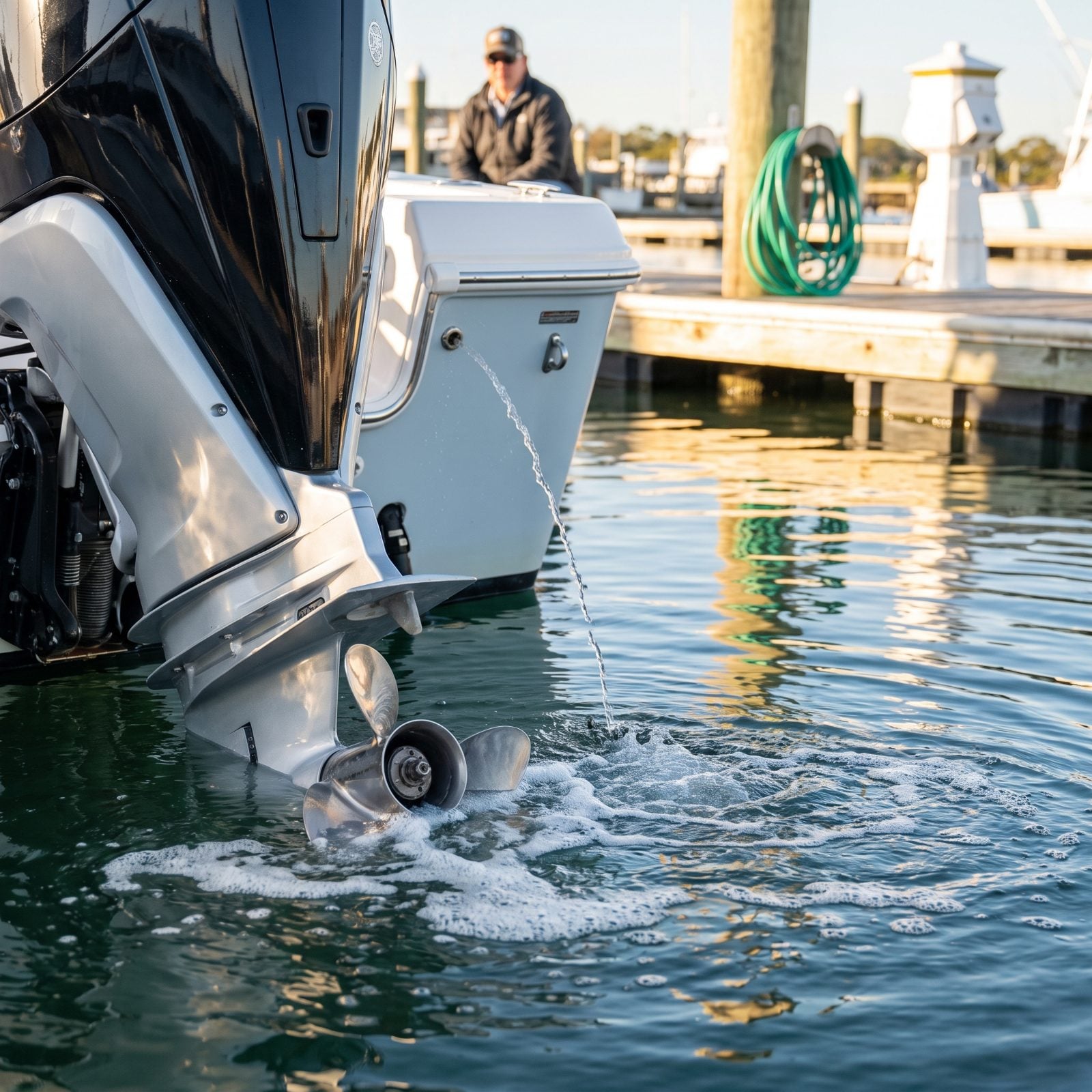 The Engine's Cooling-Water Stream Looks Weak