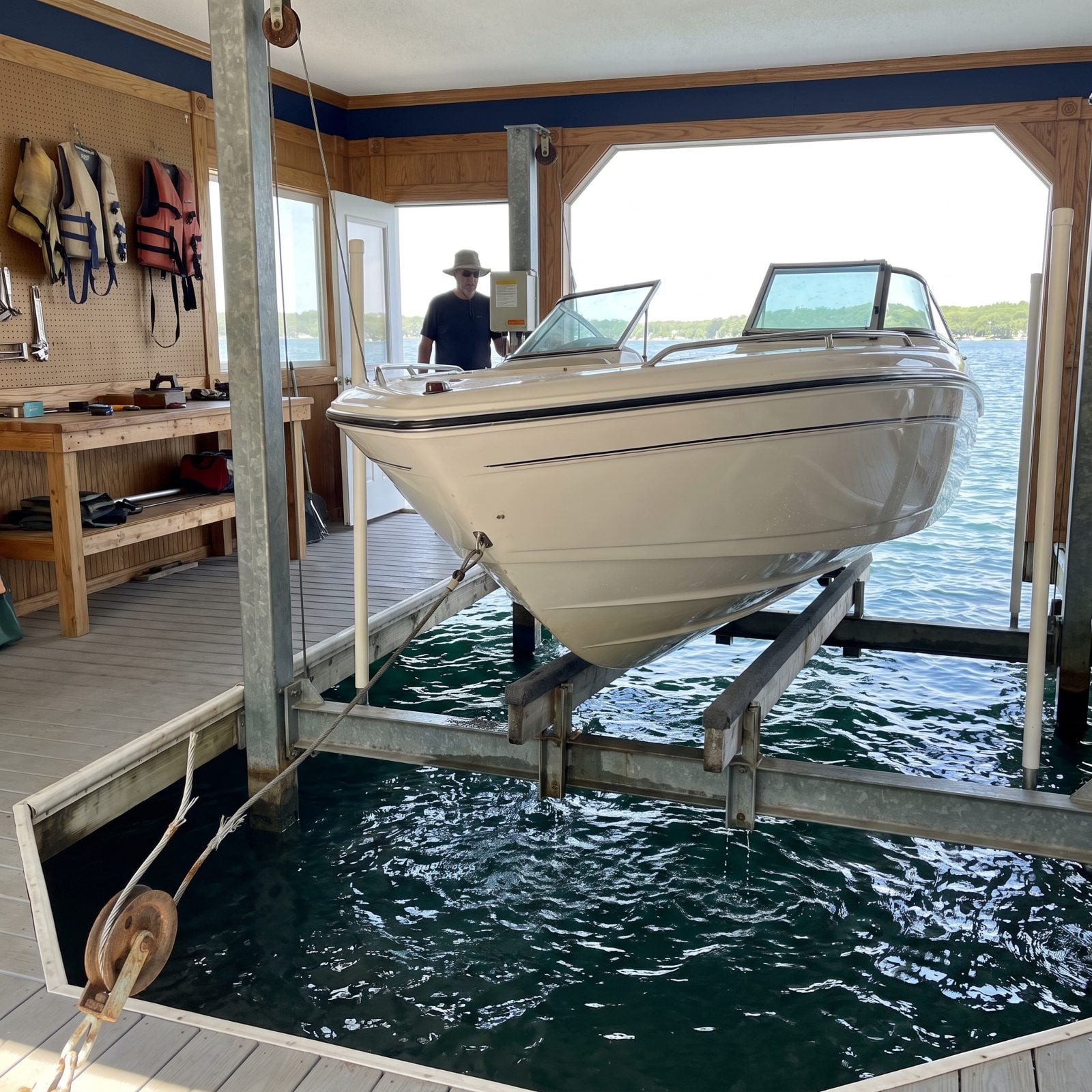 Failing to Test the Boat Lift Under Load