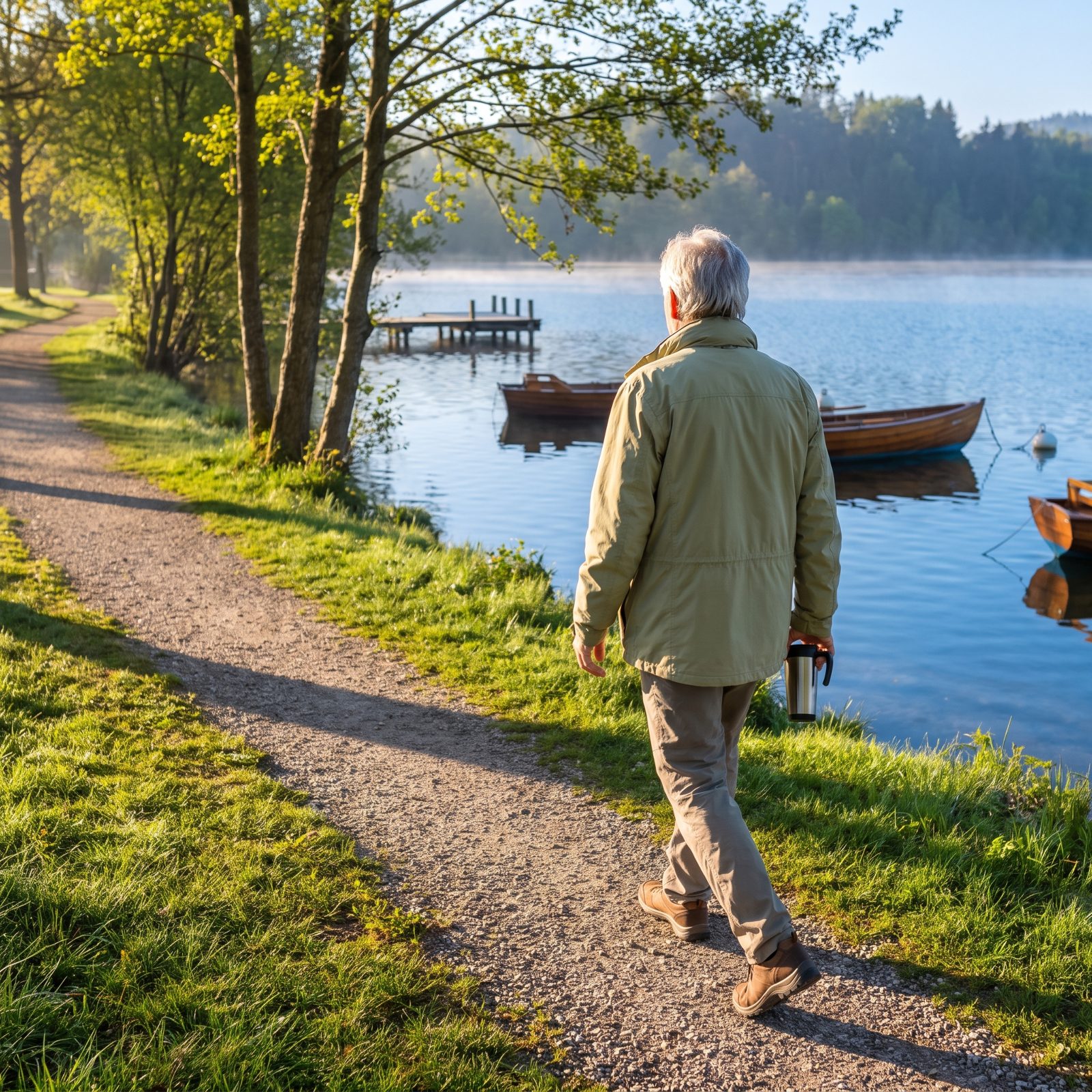 A Fake Commute Walk That Gives the Day a Clear Beginning