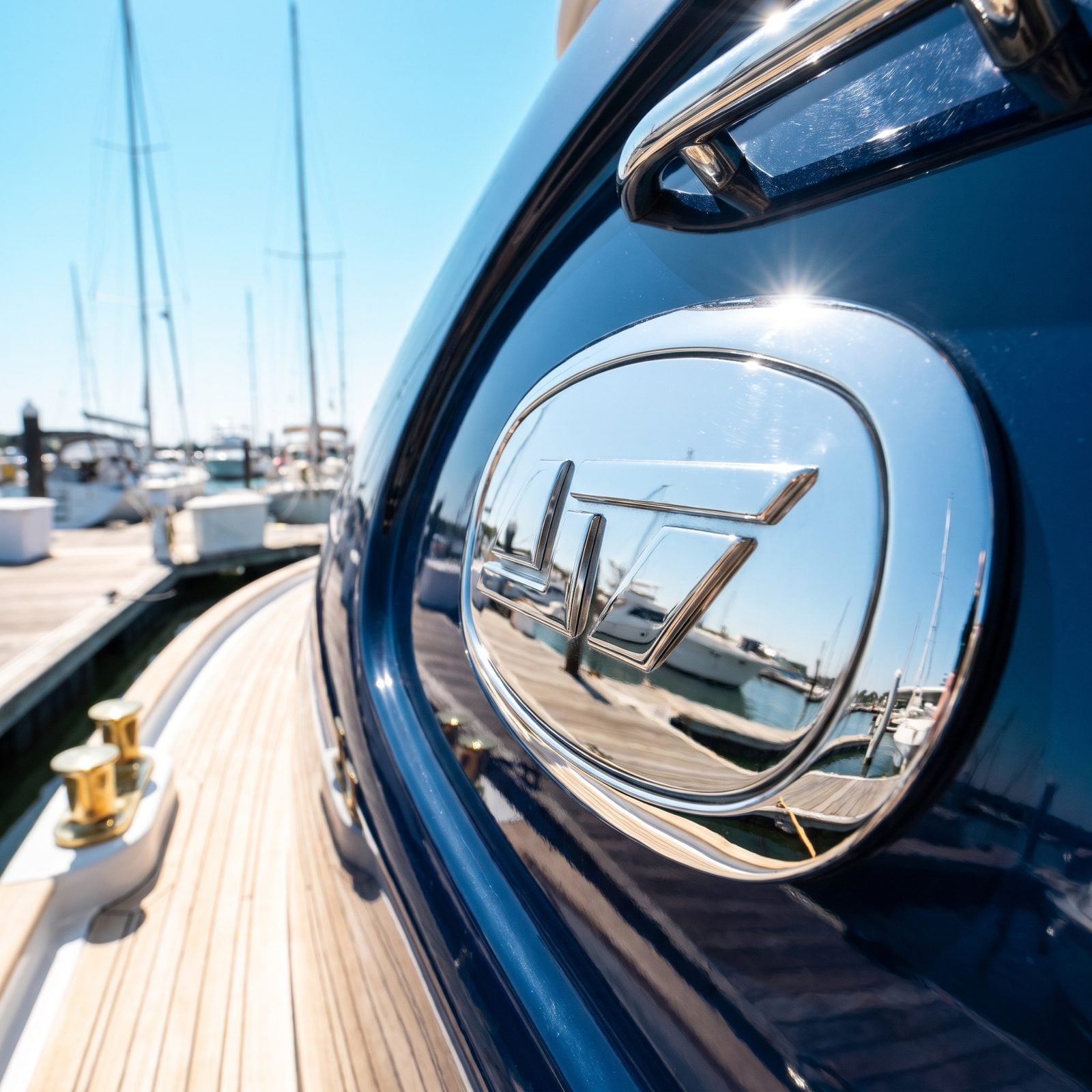 The Fancy Badge Makes the Boat Feel Safer