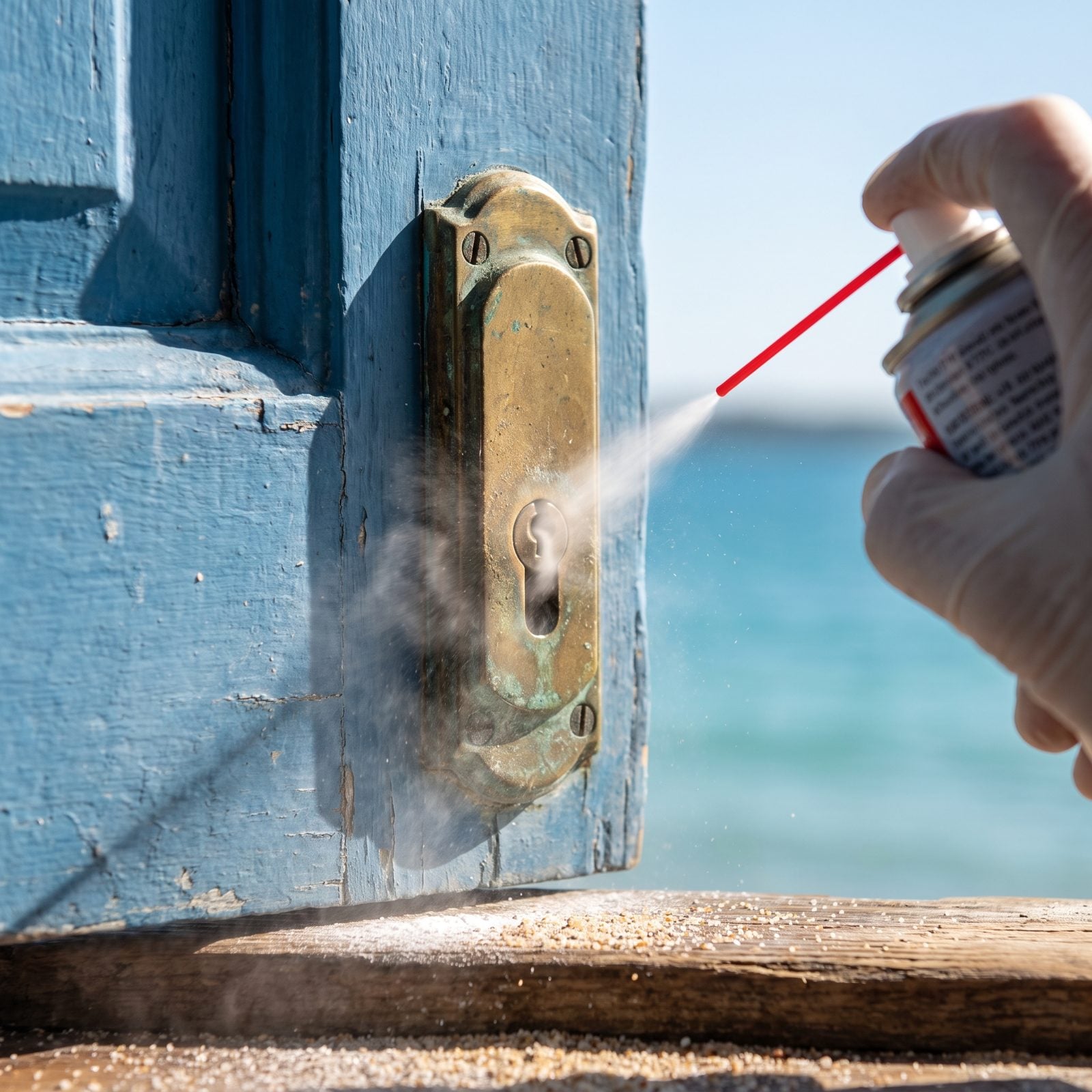 Feed Coastal Locks Dry PTFE Instead of Grit-Collecting Oil