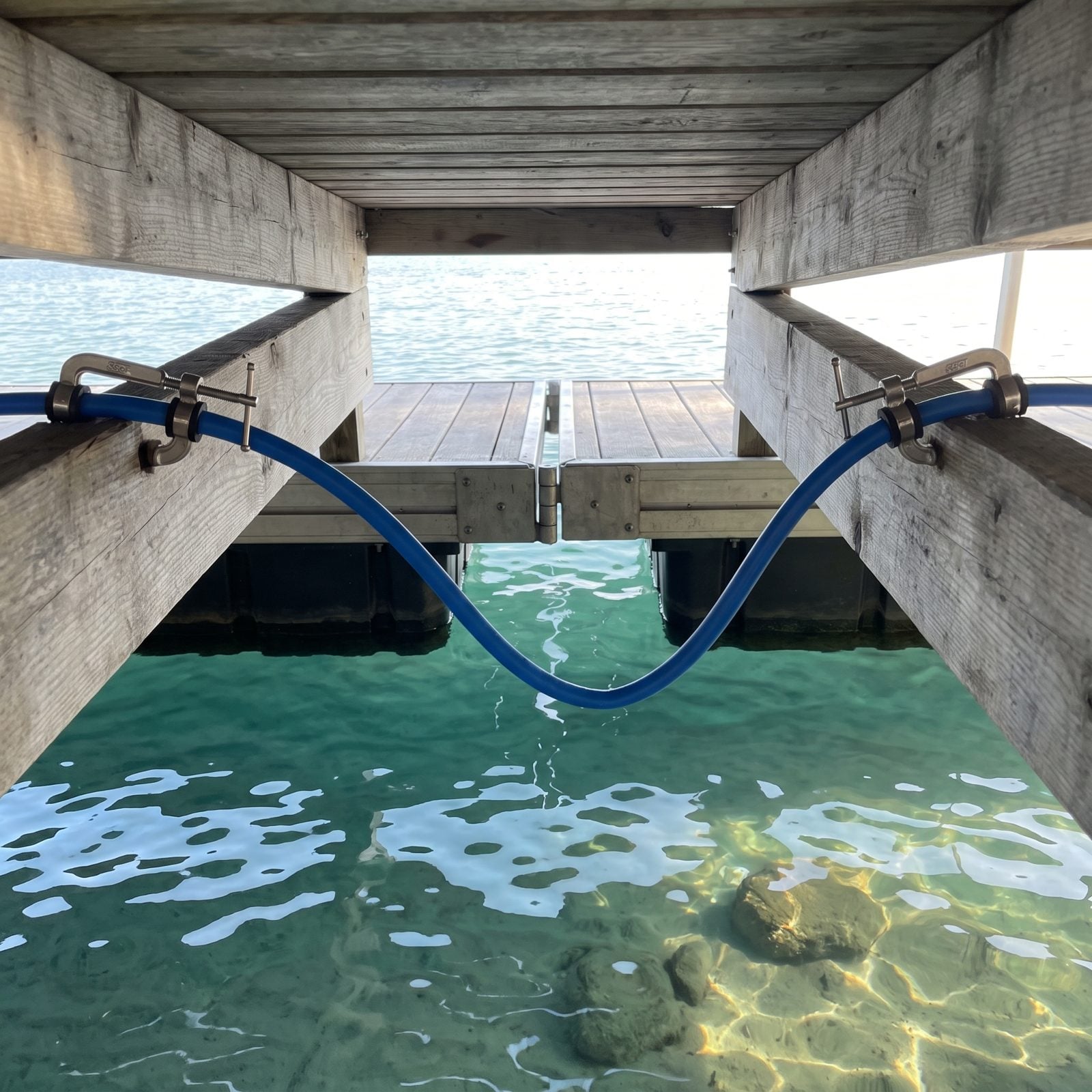 Flexible Expansion Loops That Protect Dock Water Lines