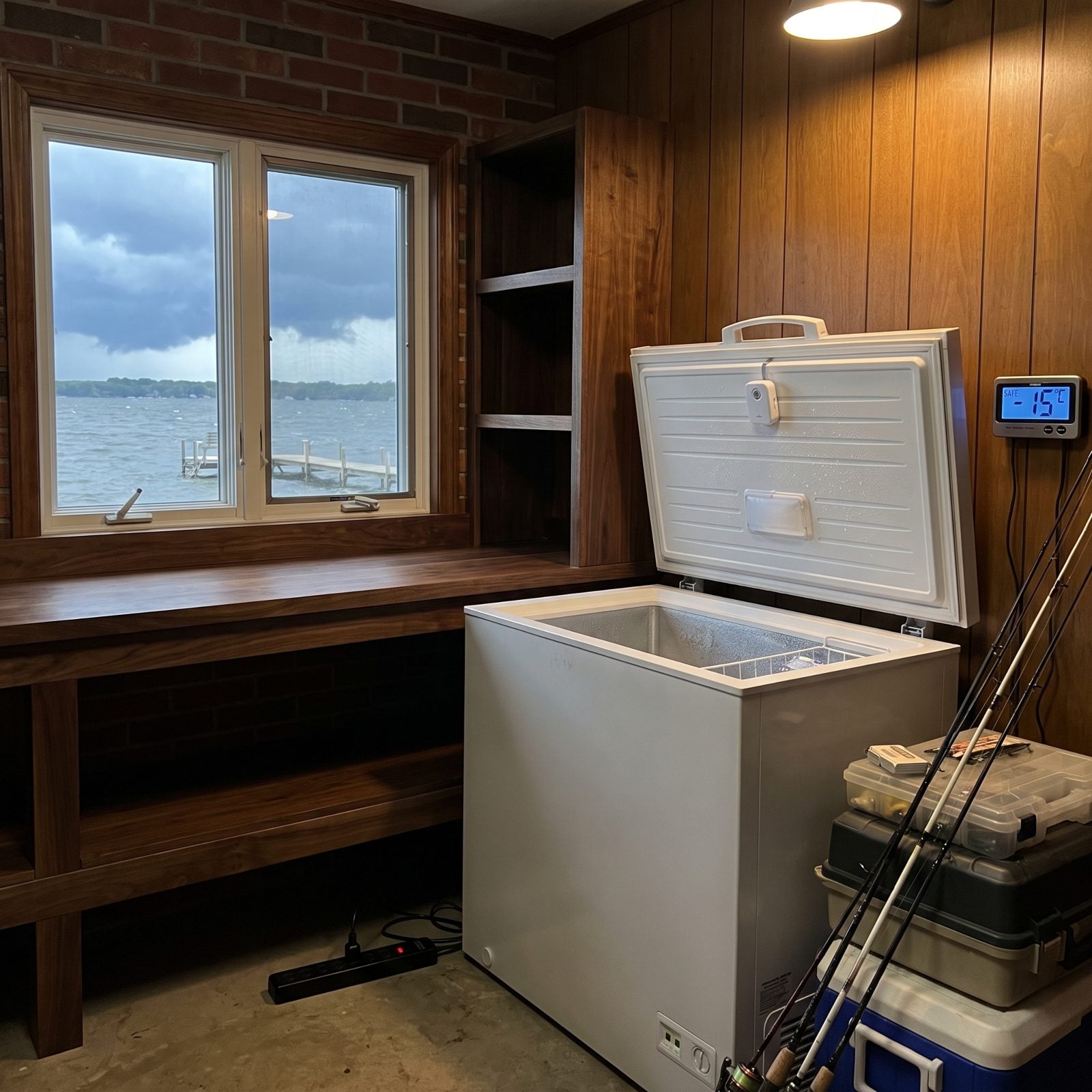 A Freezer Alarm That Warns of Storm Outages
