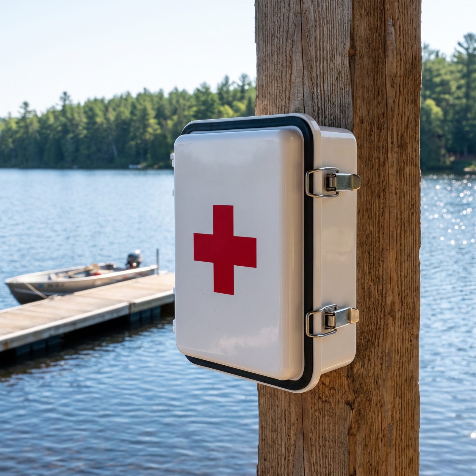A Gasketed First-Aid Box Mounted in Plain Sight