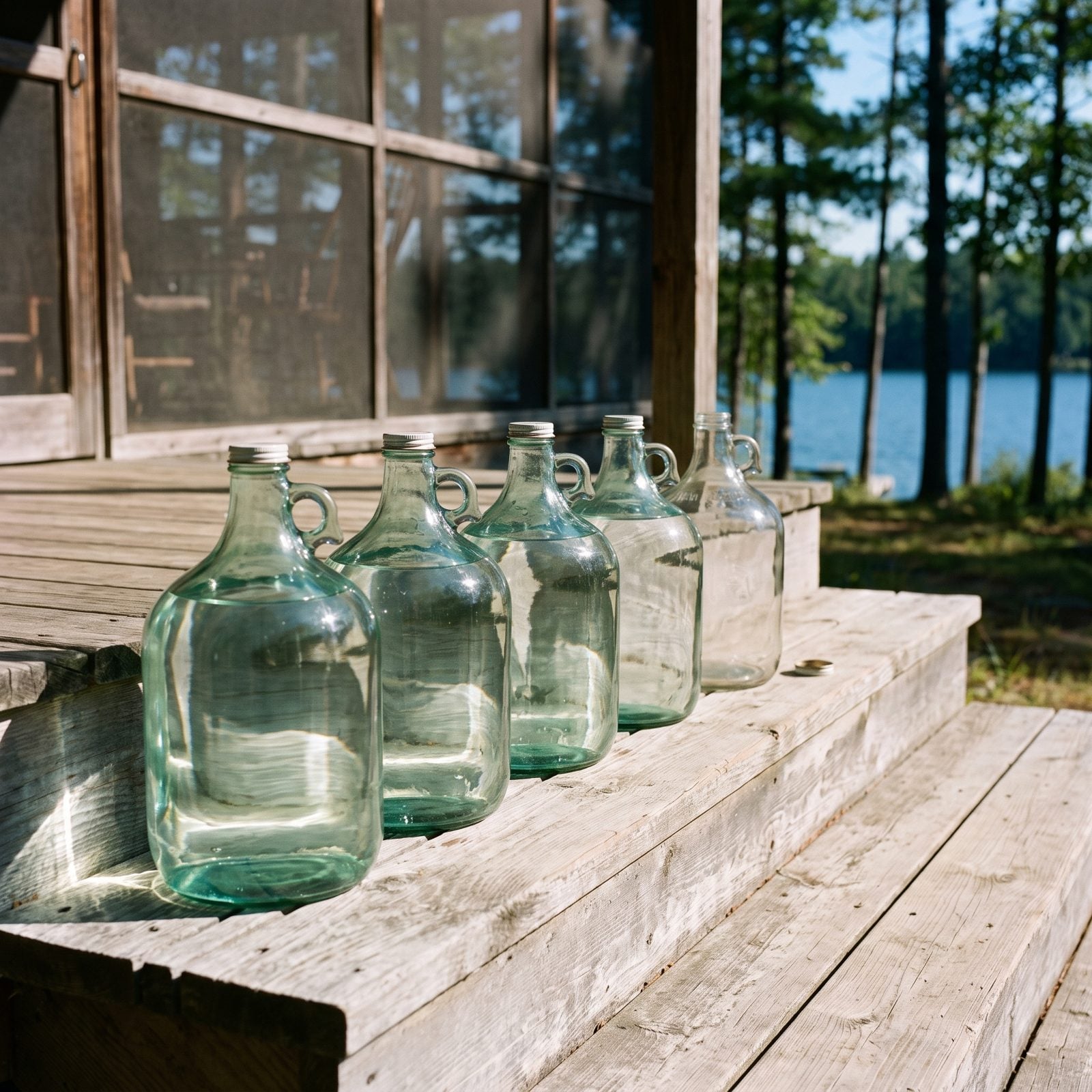Glass Gallon Jugs for Hauling Drinking Water