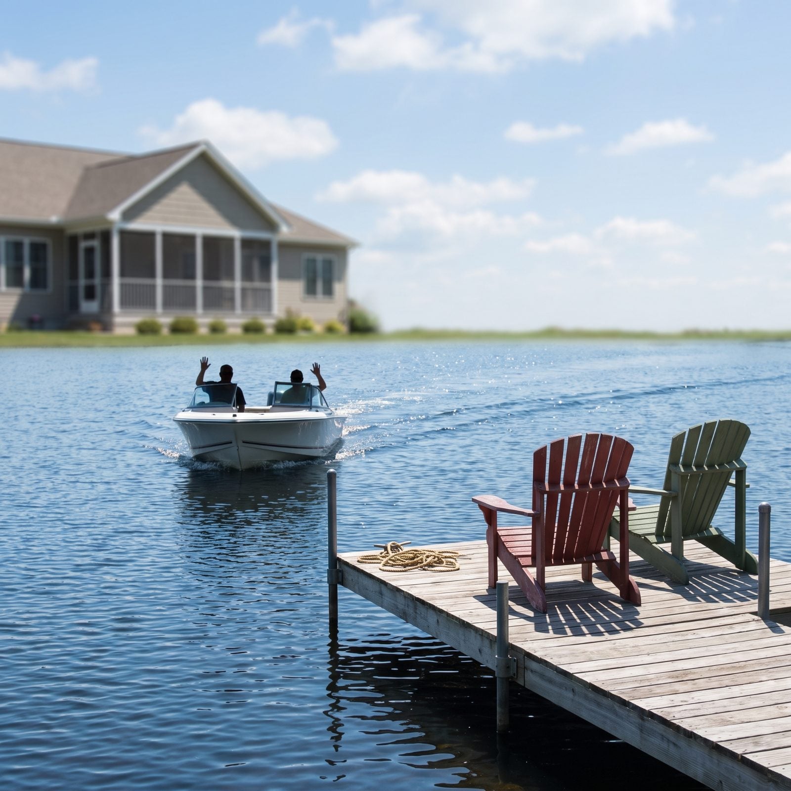 Guests Who Show Up Early by Boat