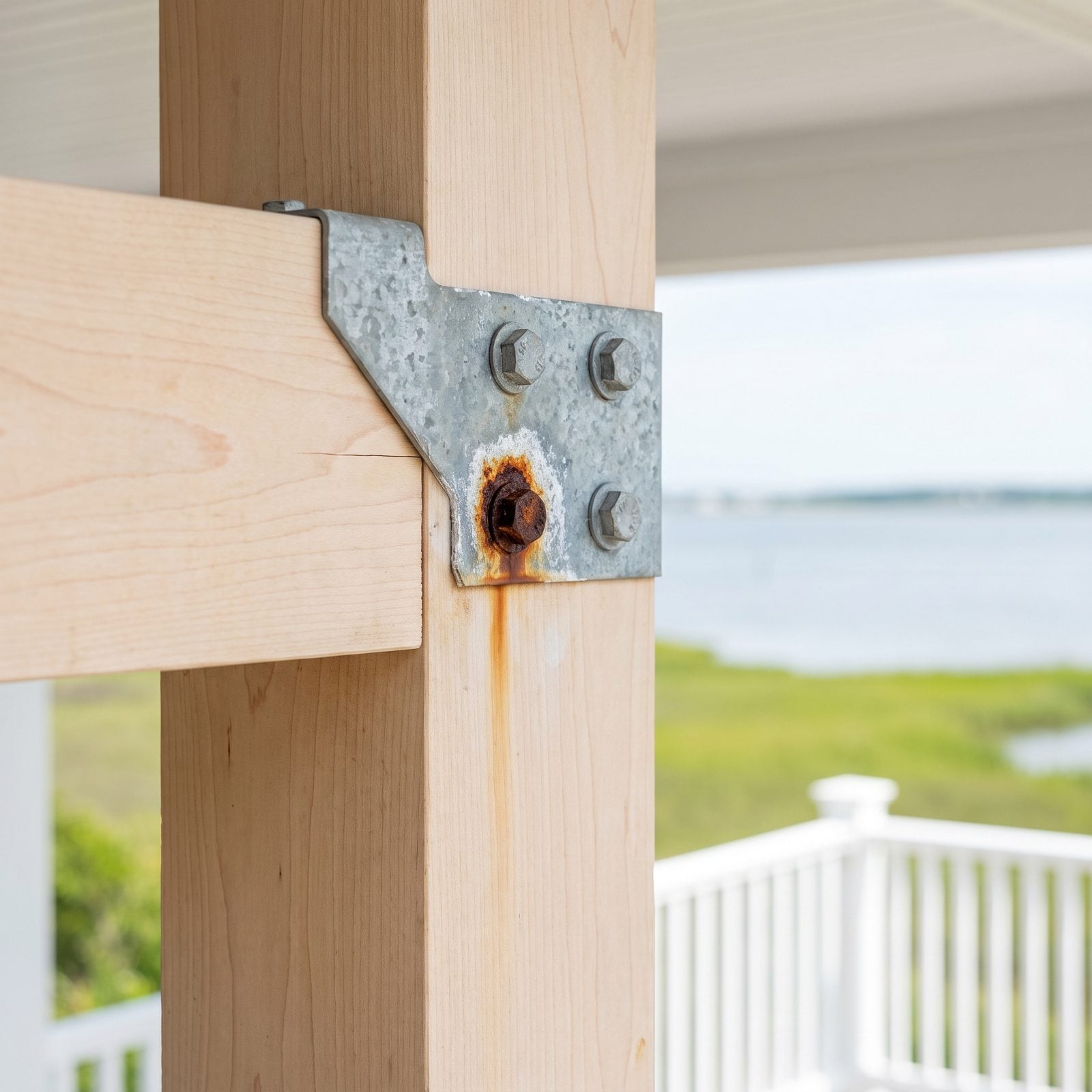 Ignoring Salt-Corroded Fasteners and Structural Connectors
