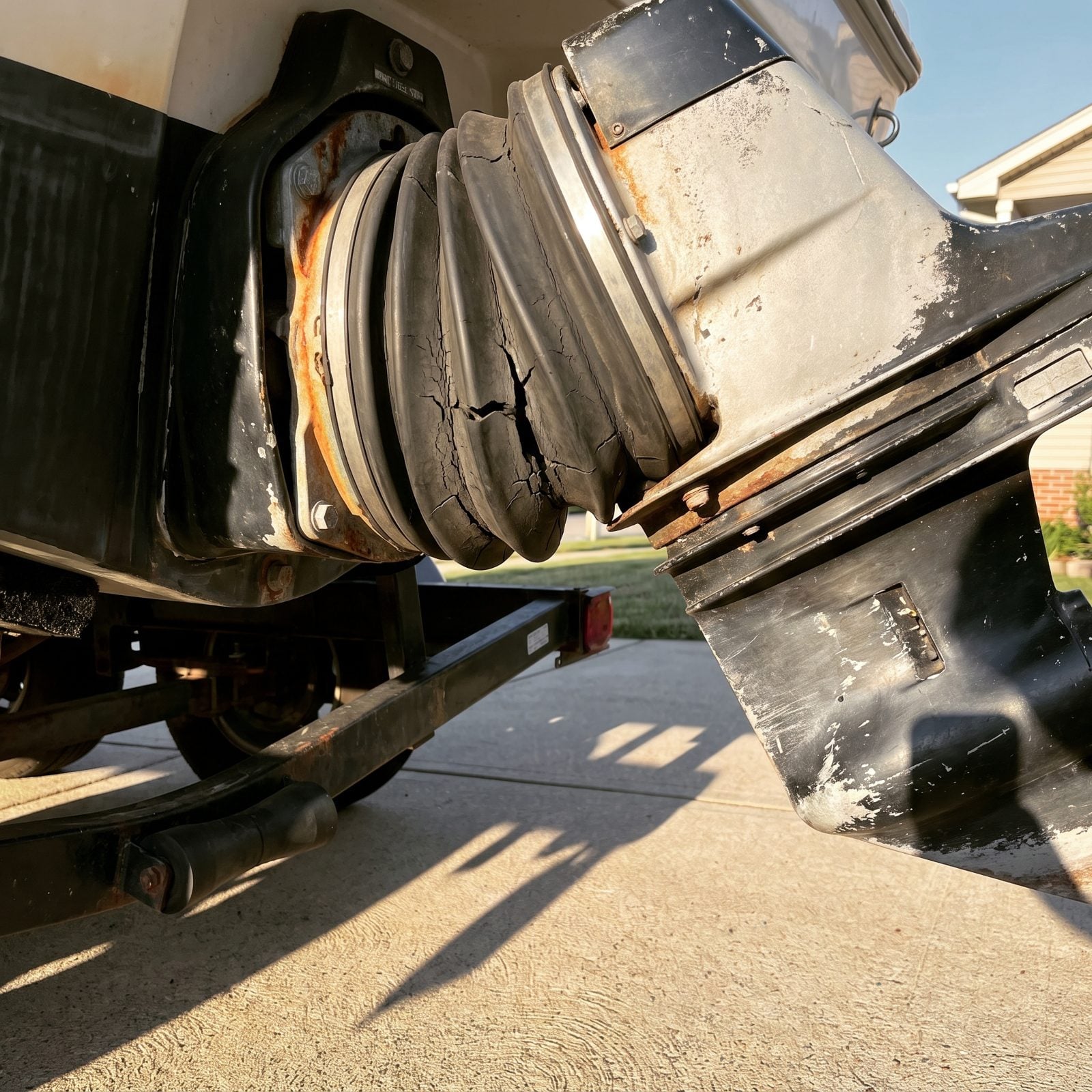 Ignoring Stern-Drive Bellows and Gimbal Bearings