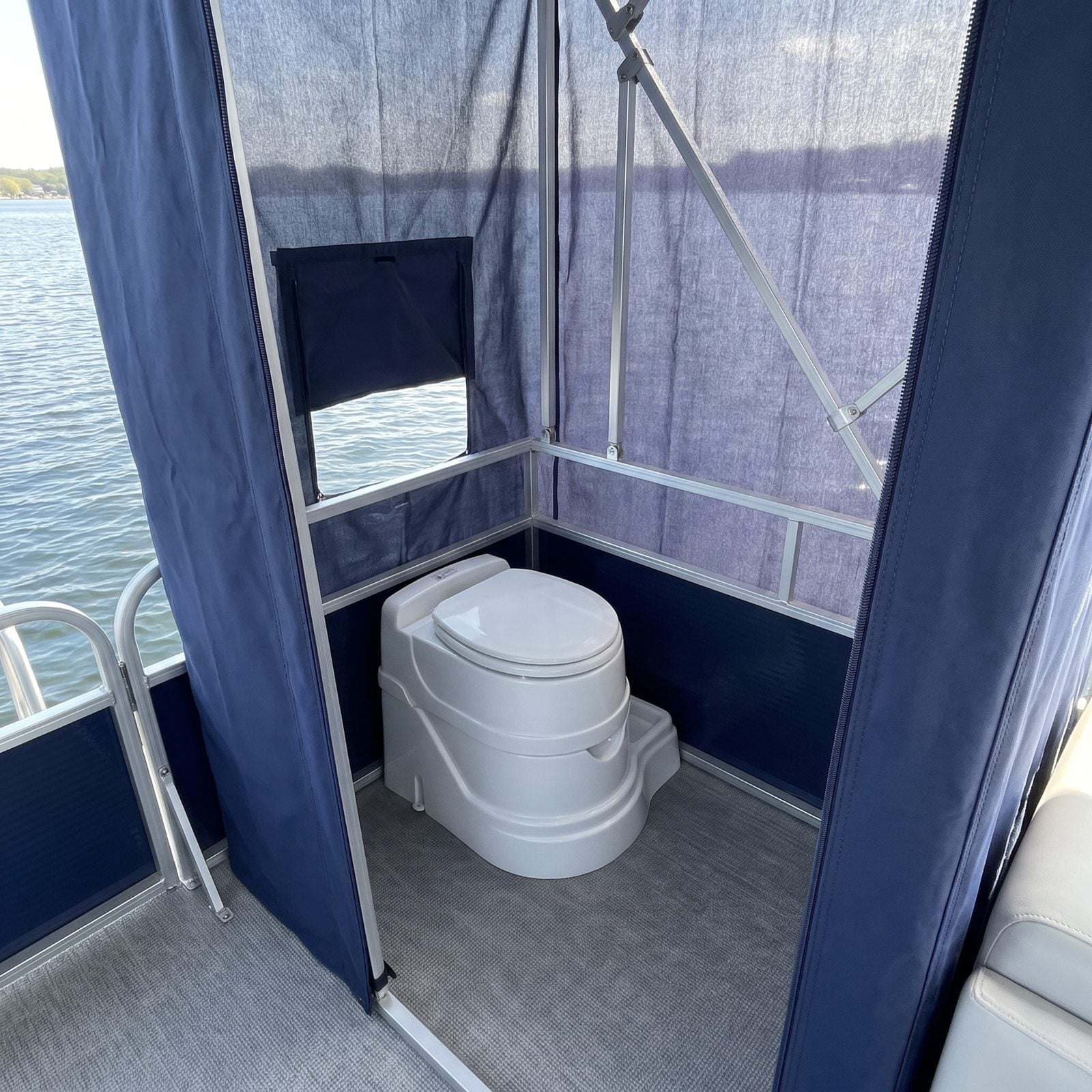 Install a Portable Marine Toilet