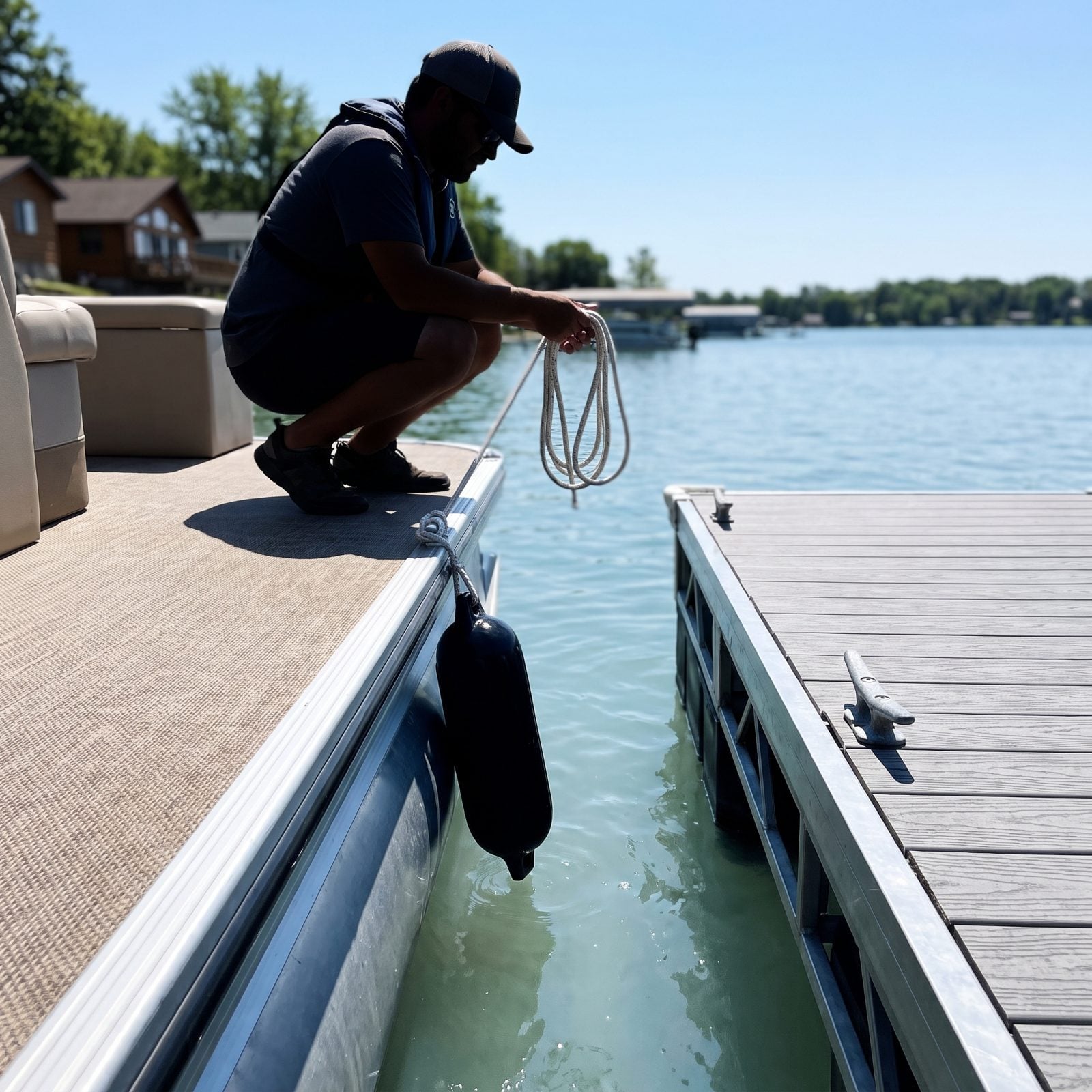 Keep Crew Aboard Until the Dock Is Safely Within Reach