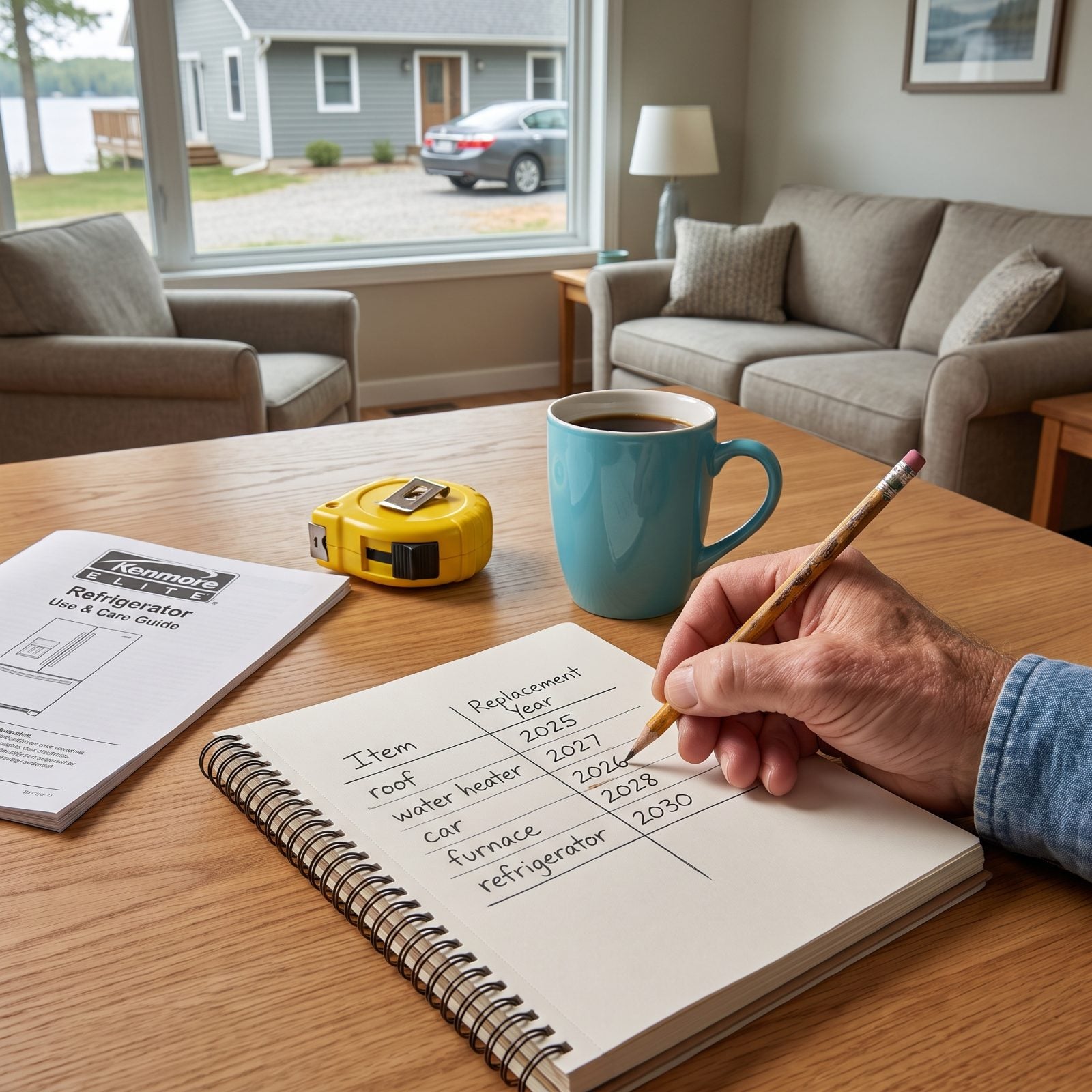 Keep a Five-Year Replacement Forecast for Cars, Appliances, and Major Home Systems