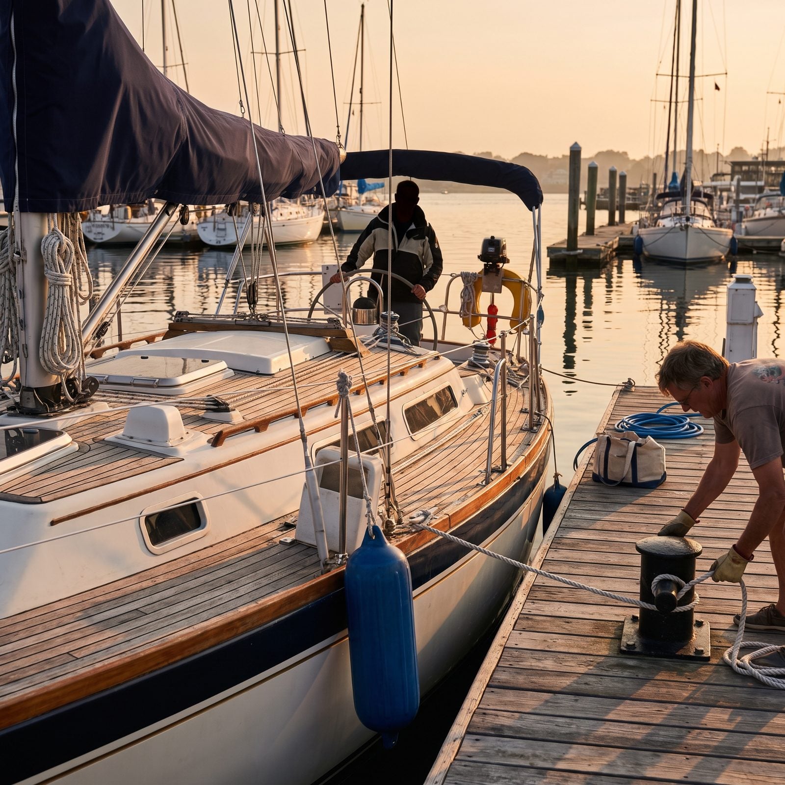 Keep the Helm Attended Until the Boat Is Fully Secured