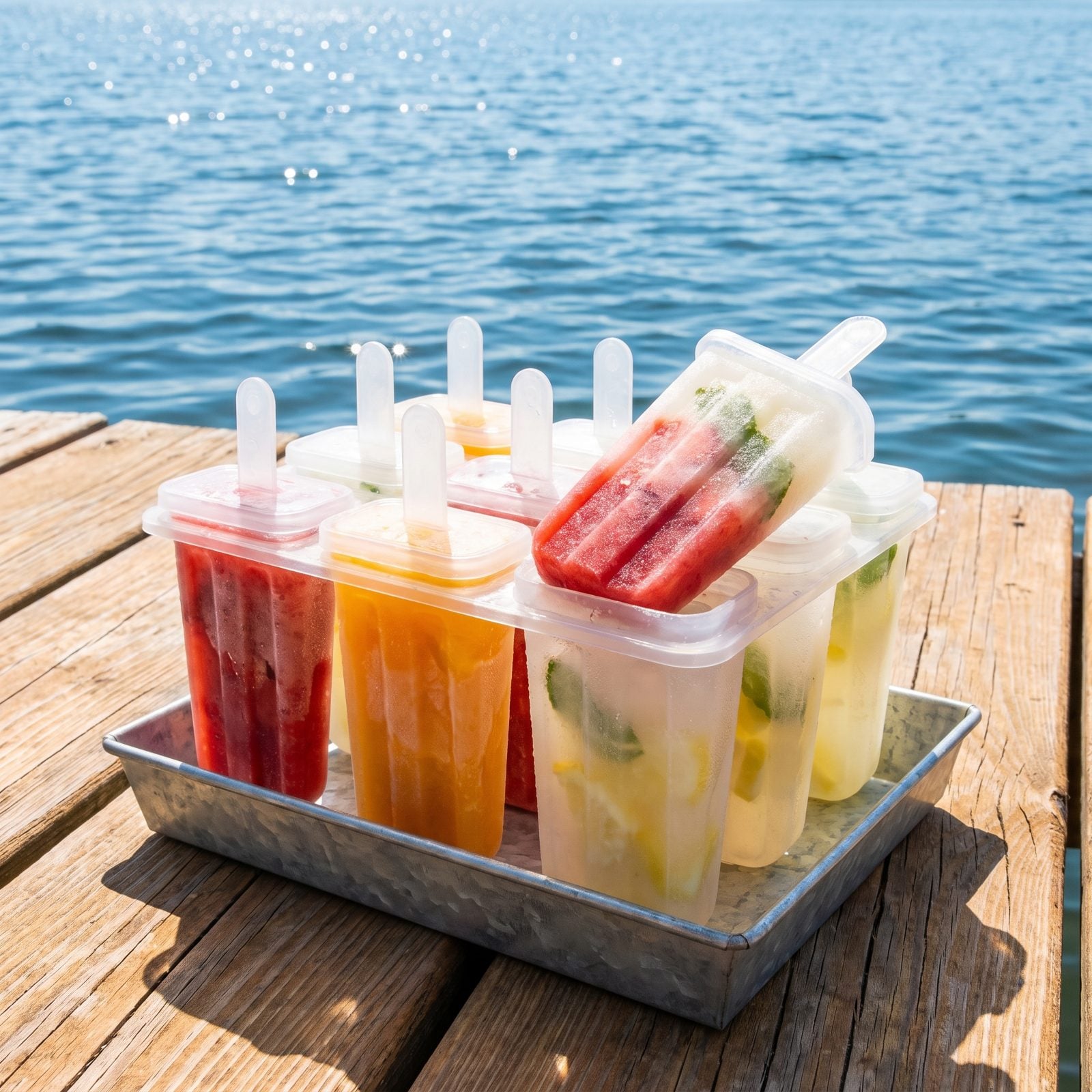 Keep Homemade Freezer Pops Ready for Hot Afternoons