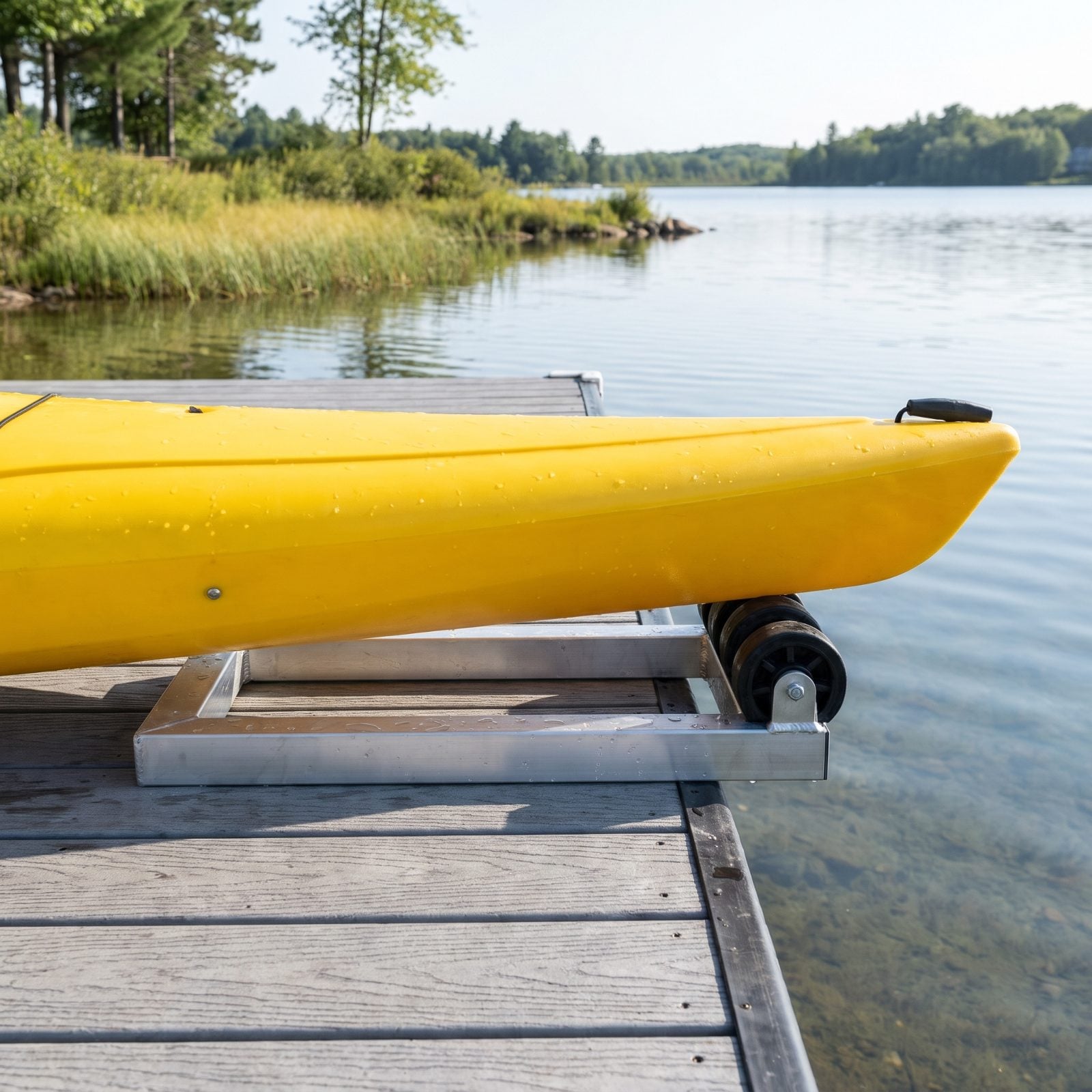 A Launch Roller That Makes Kayaks Easier to Handle