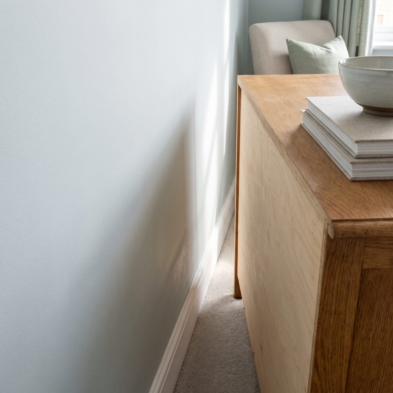 Leave a Small Air Gap Behind Furniture on Exterior Walls