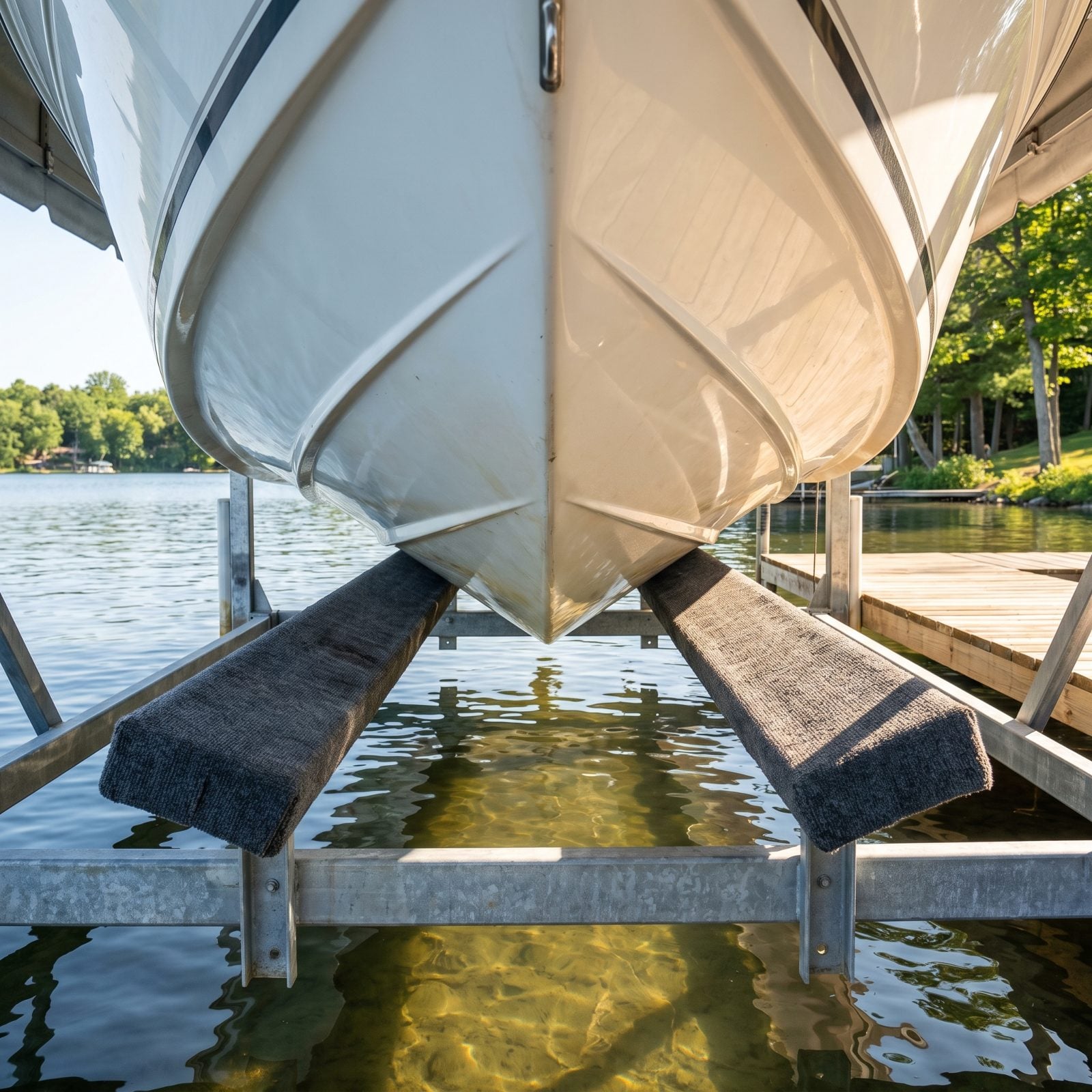 Lift Bunks Have to Match Your Hull Shape, Not Just Its Length