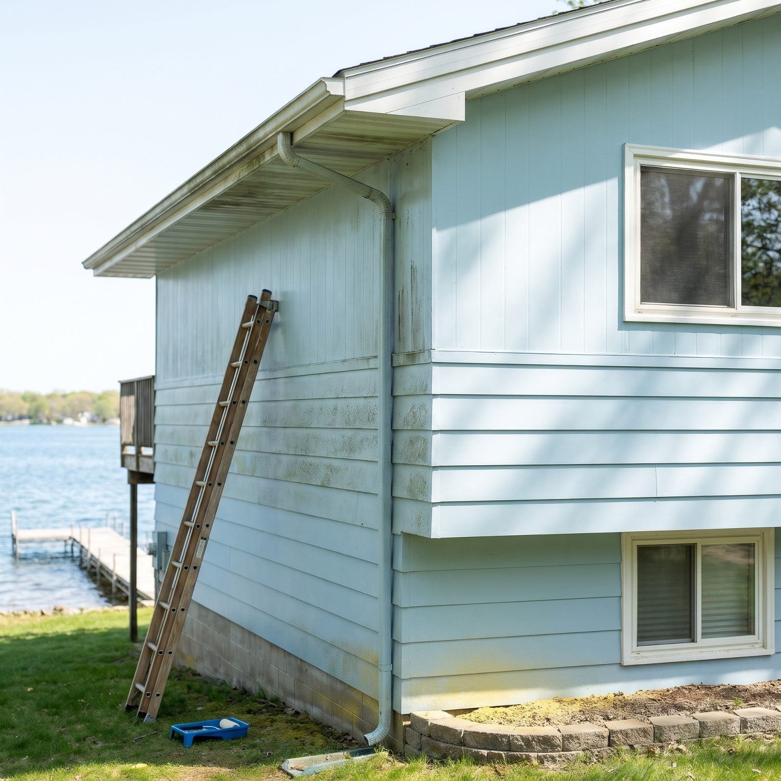 Light-Colored Exterior Paint