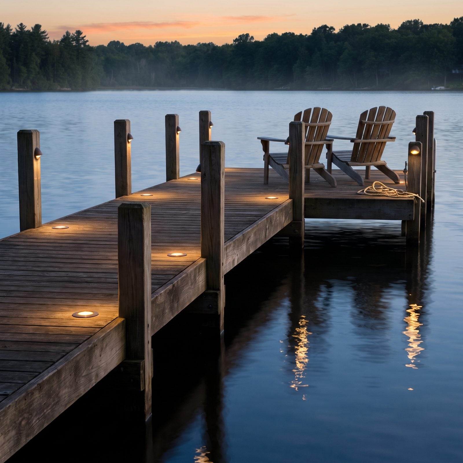 Low-Glare Dock Lighting