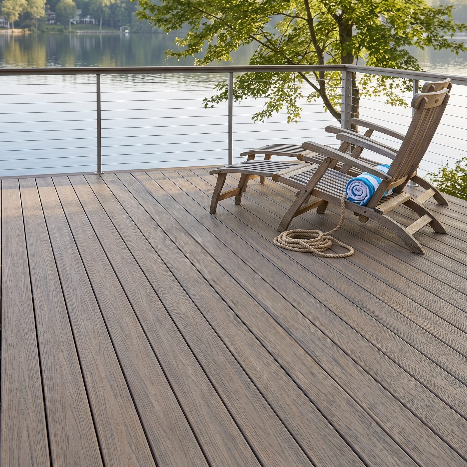 Low-Maintenance Composite Decking