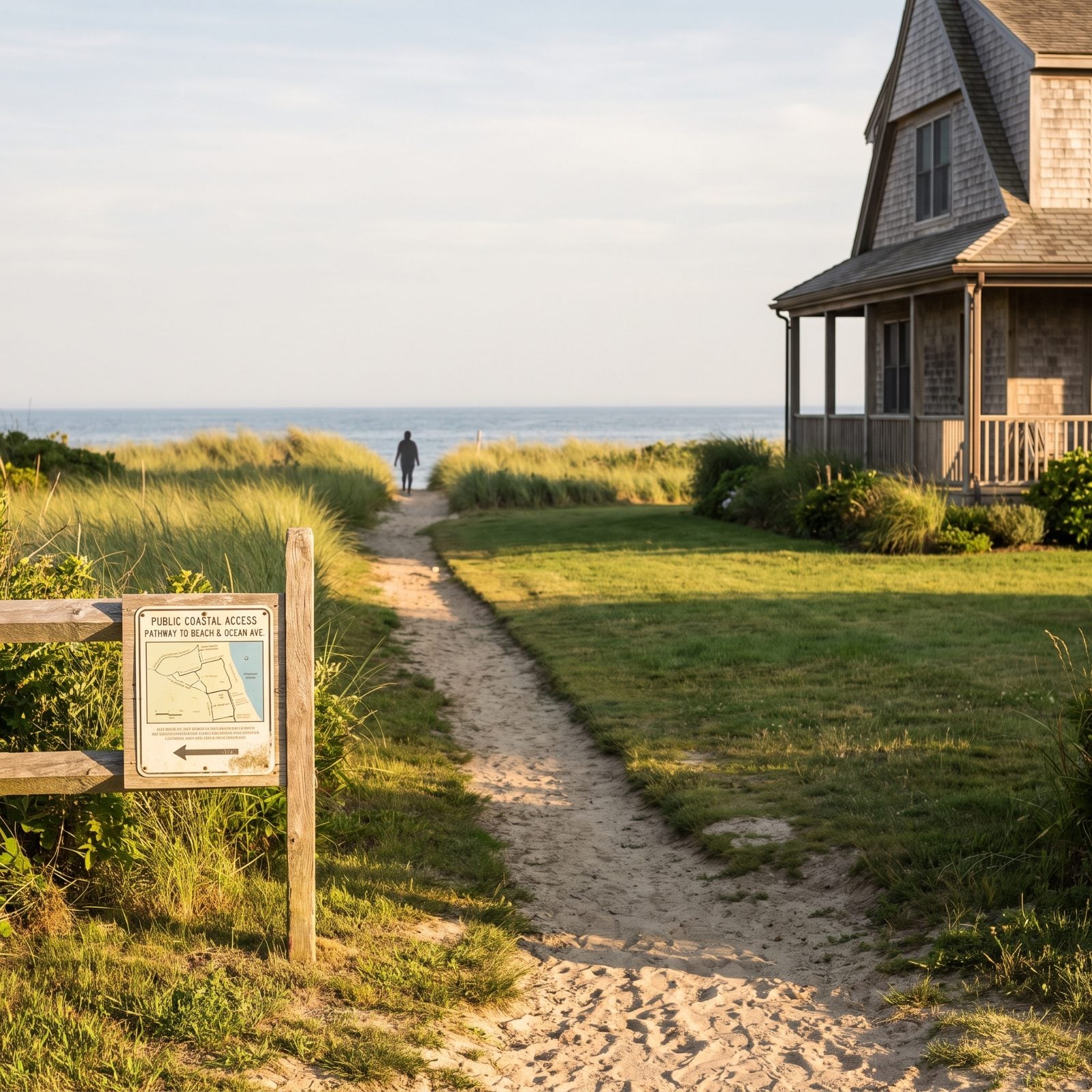 Missing Public Access Easements Across the Property