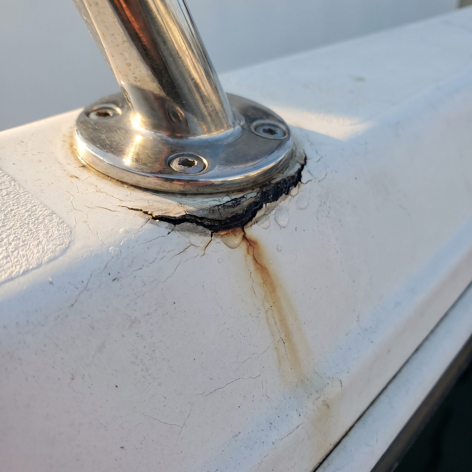 Missing Water Intrusion Around Fittings