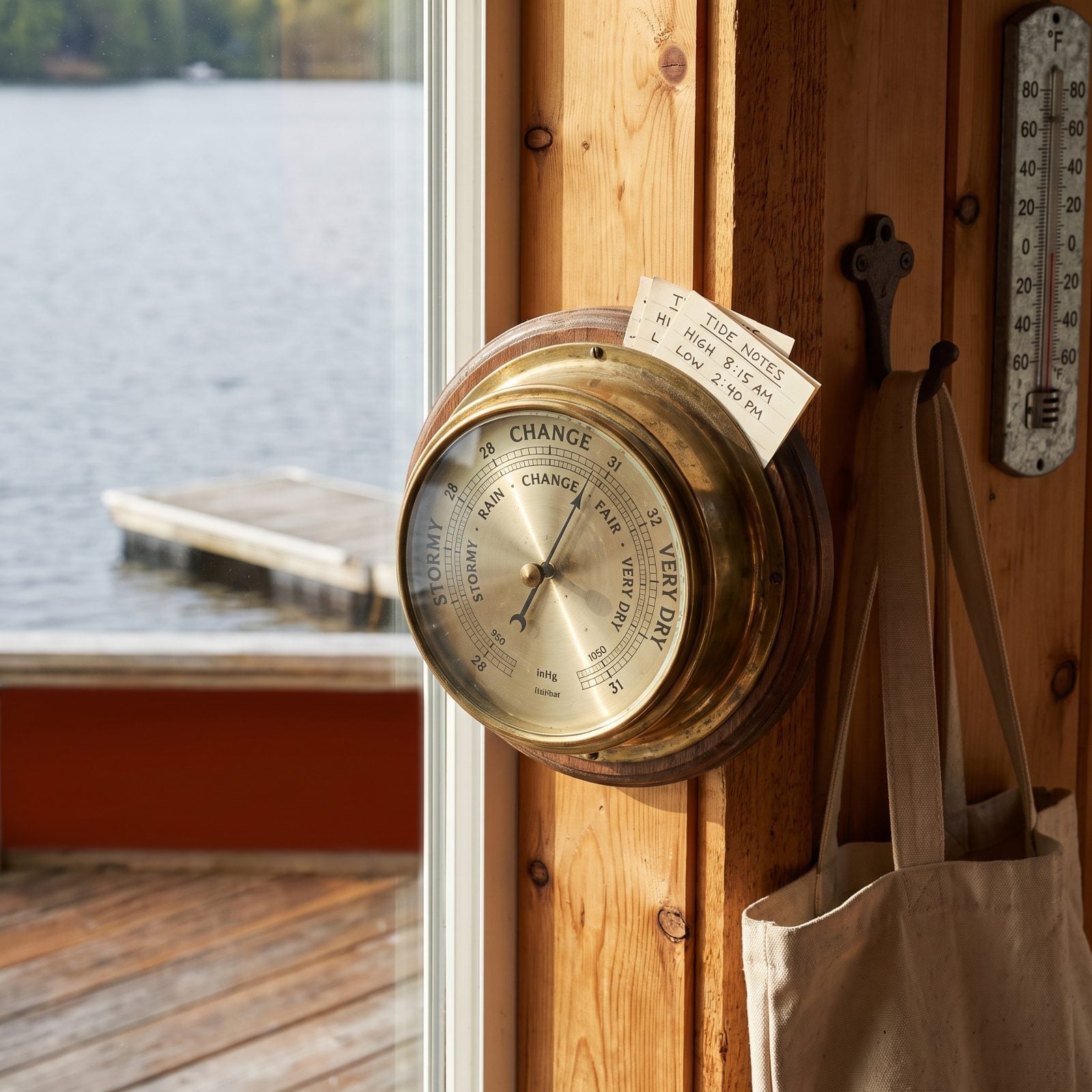 Mount an Analog Barometer Where Everyone Can See It