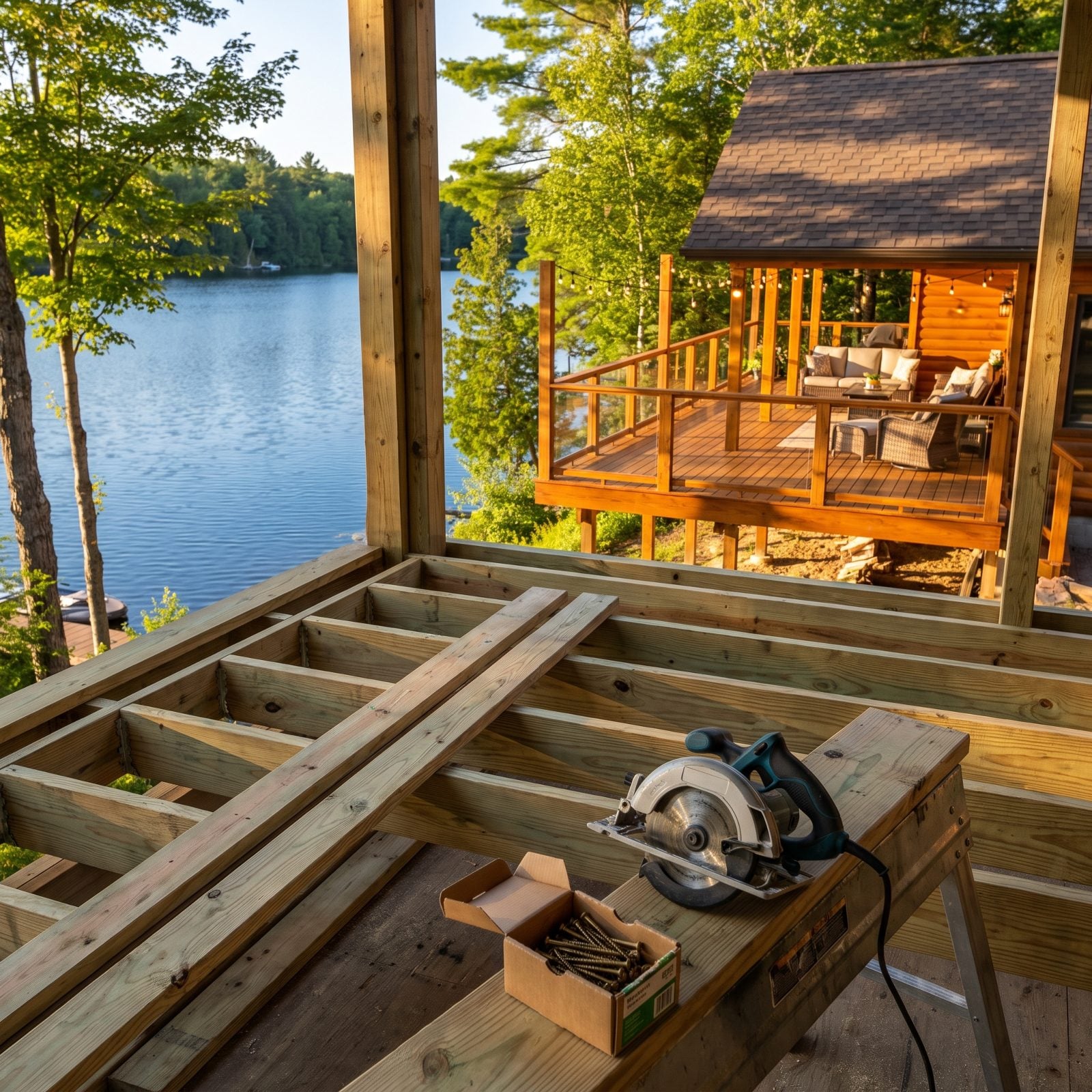 The Neighbor's Perfect Deck Makes Yours Feel Half-Finished