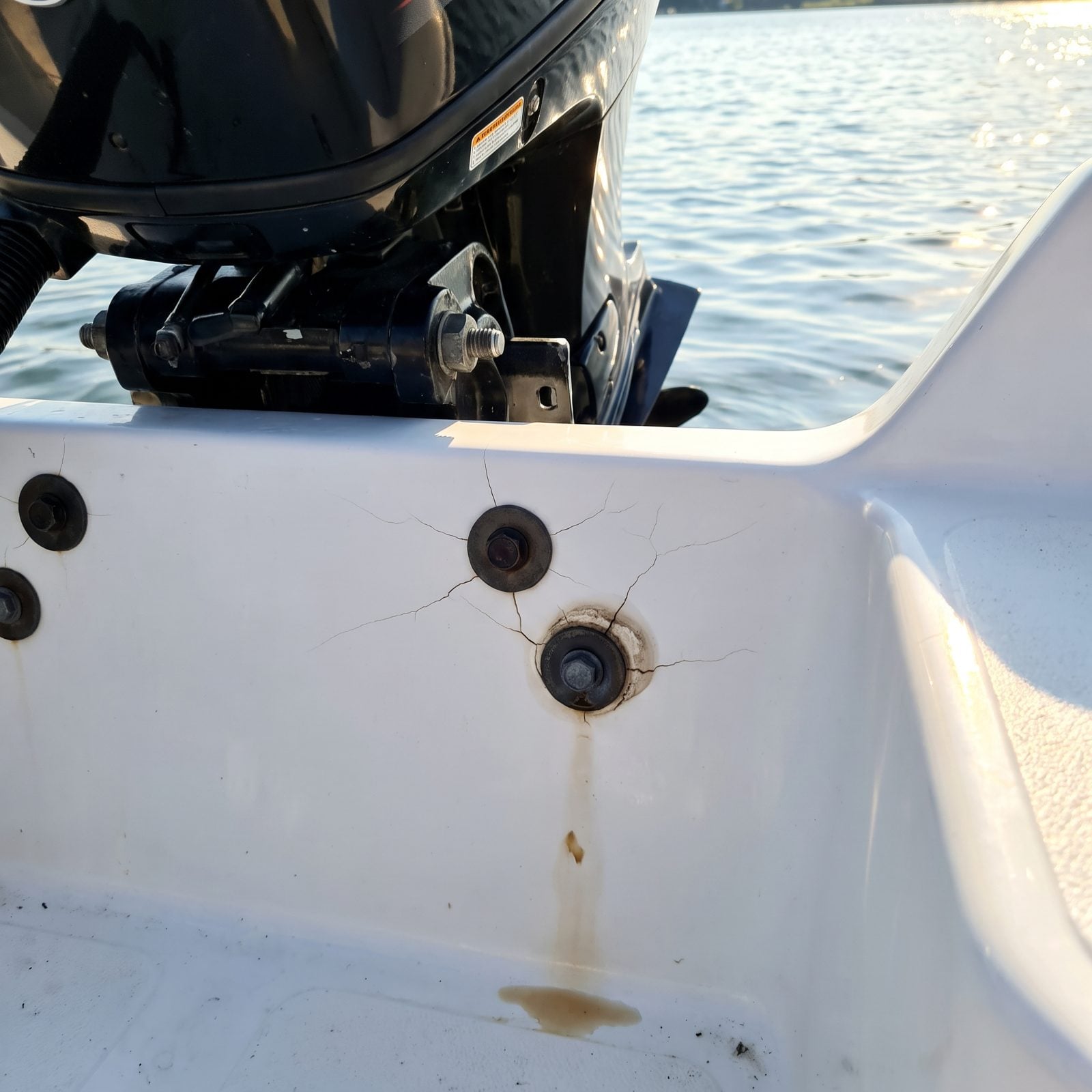 Overlooking Outboard-Mount and Transom Damage