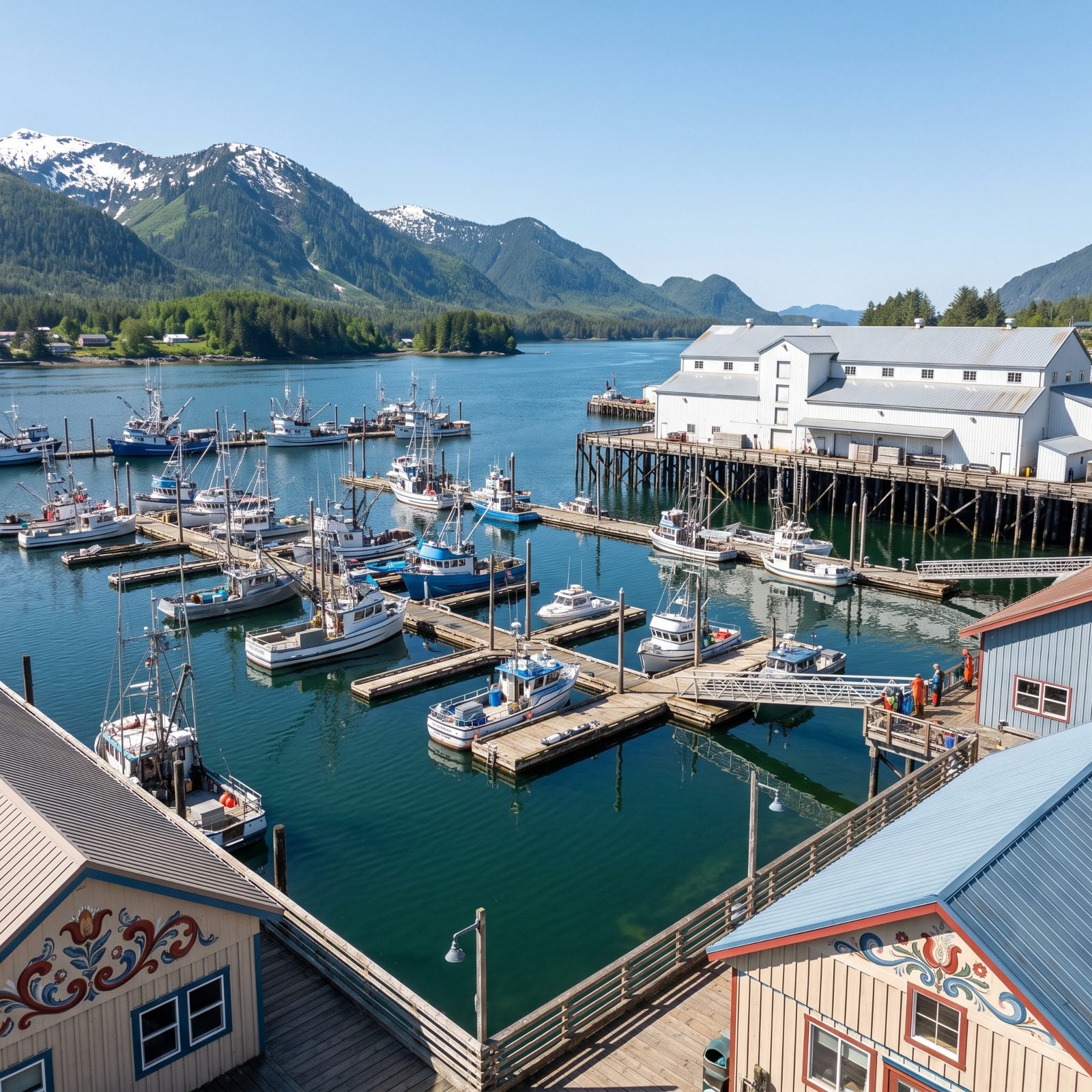 Petersburg, Alaska, A Norwegian Fishing Town Big Ships Can't Reach