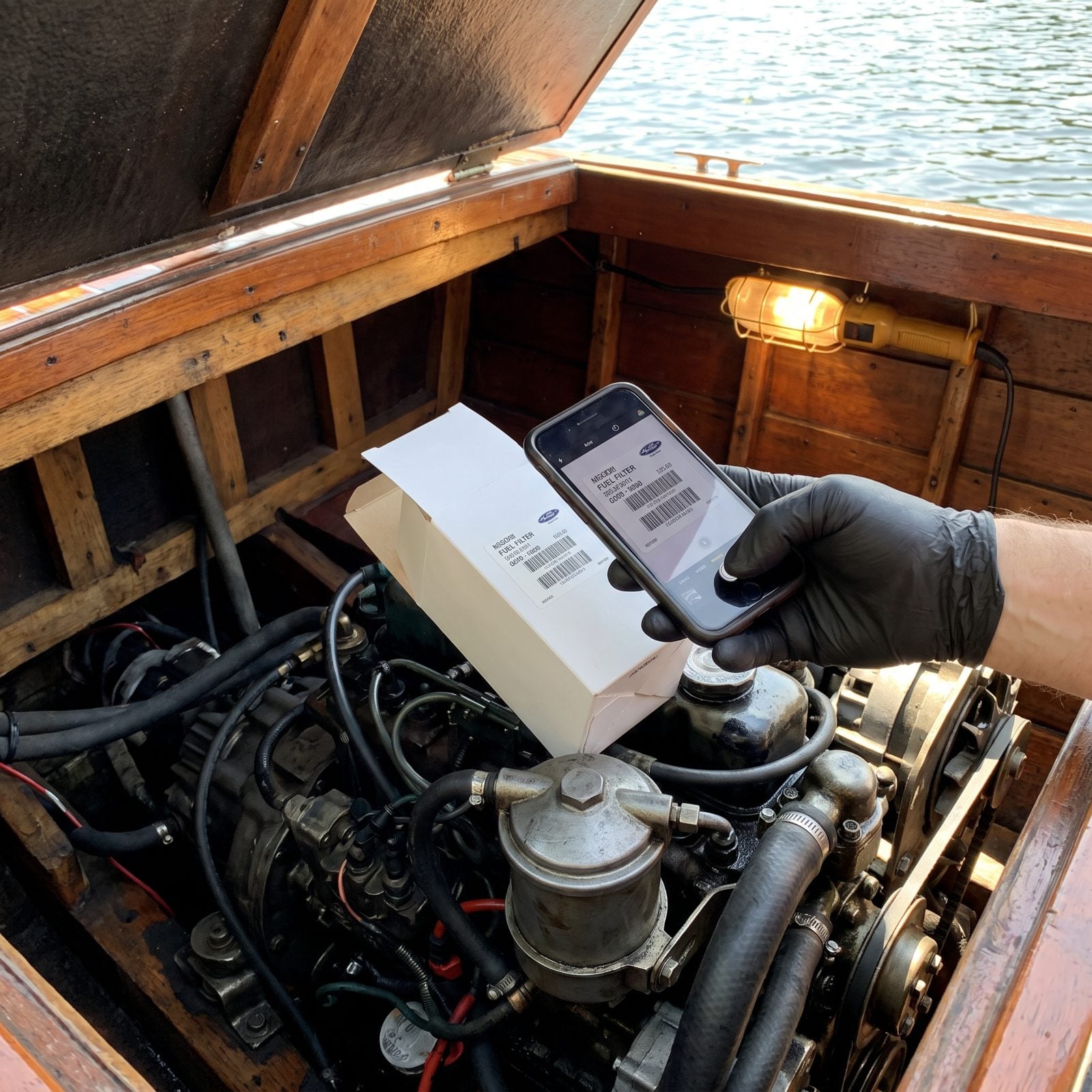 Photograph Spare-Part Labels Before Installing the Parts
