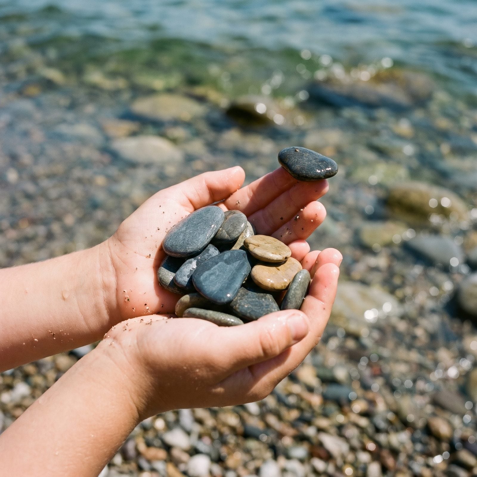 Pockets full of the smoothest skipping stones you could find