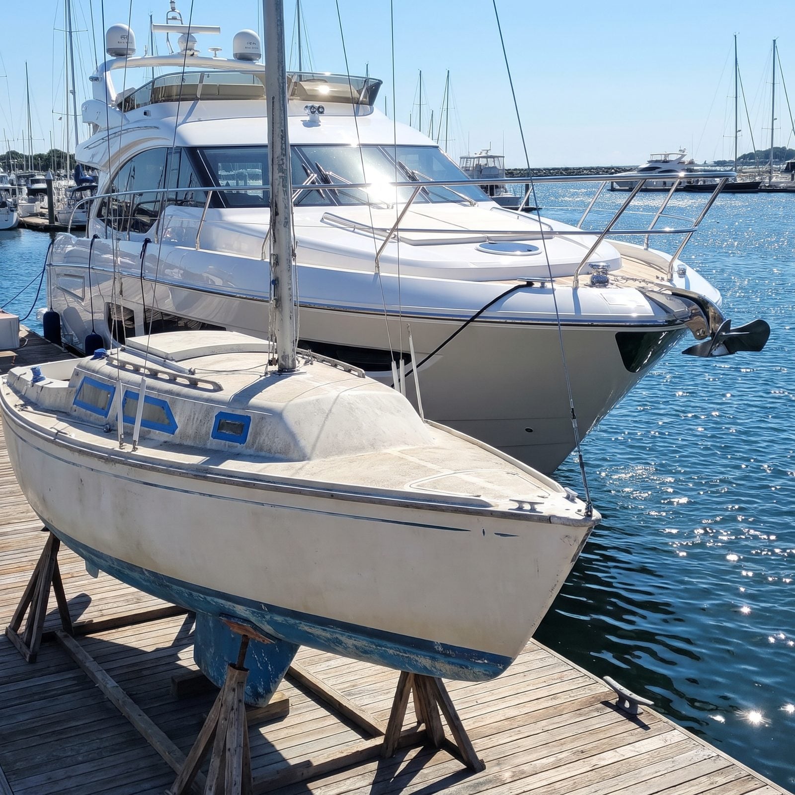 Every Polished Yacht Nearby Makes Your Project Look Worse