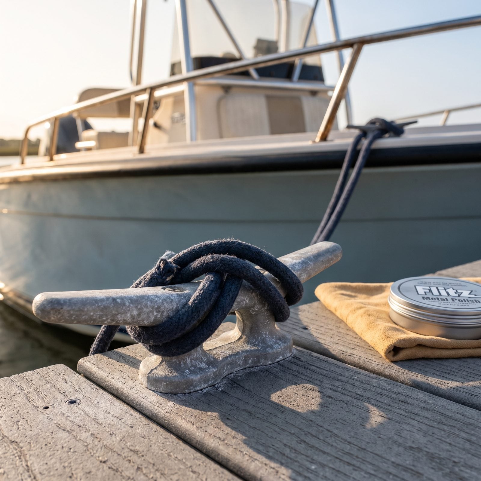 Polishing Every Metal Fitting Before a Trip, Safe Hardware Doesn't Have to Sparkle