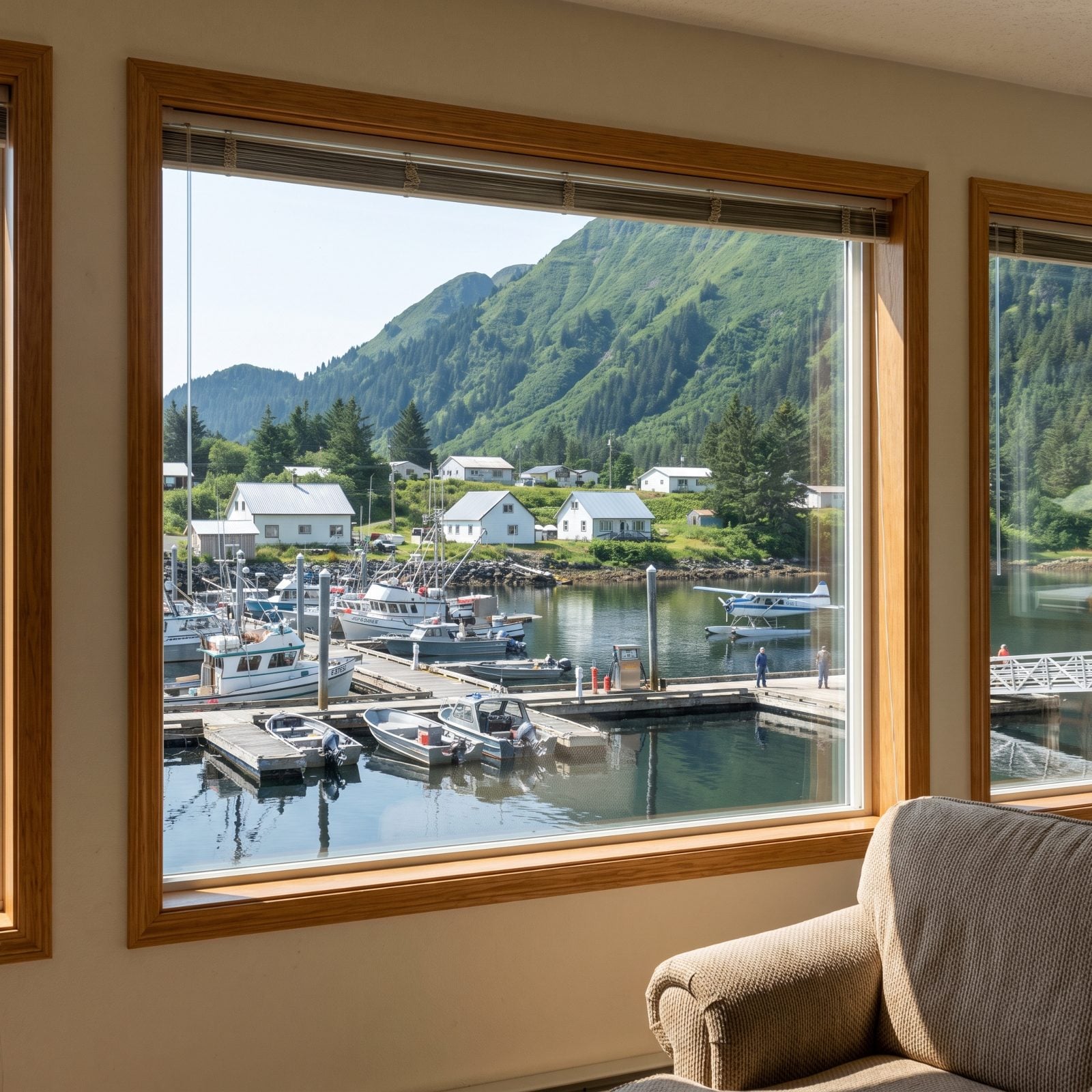 Port Lions, Alaska, You Can't Drive Here, and That's the Whole Point