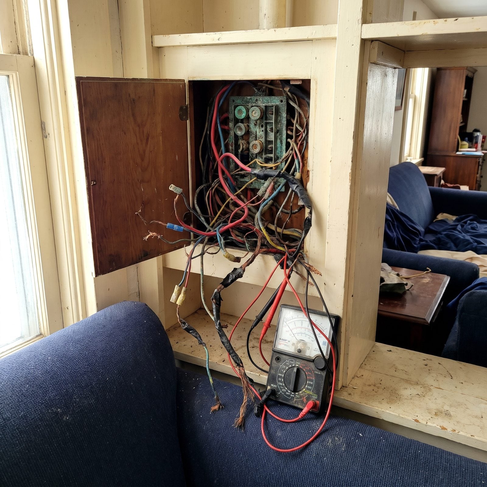 The Previous Owner Gets Blamed for Every Mystery Wire