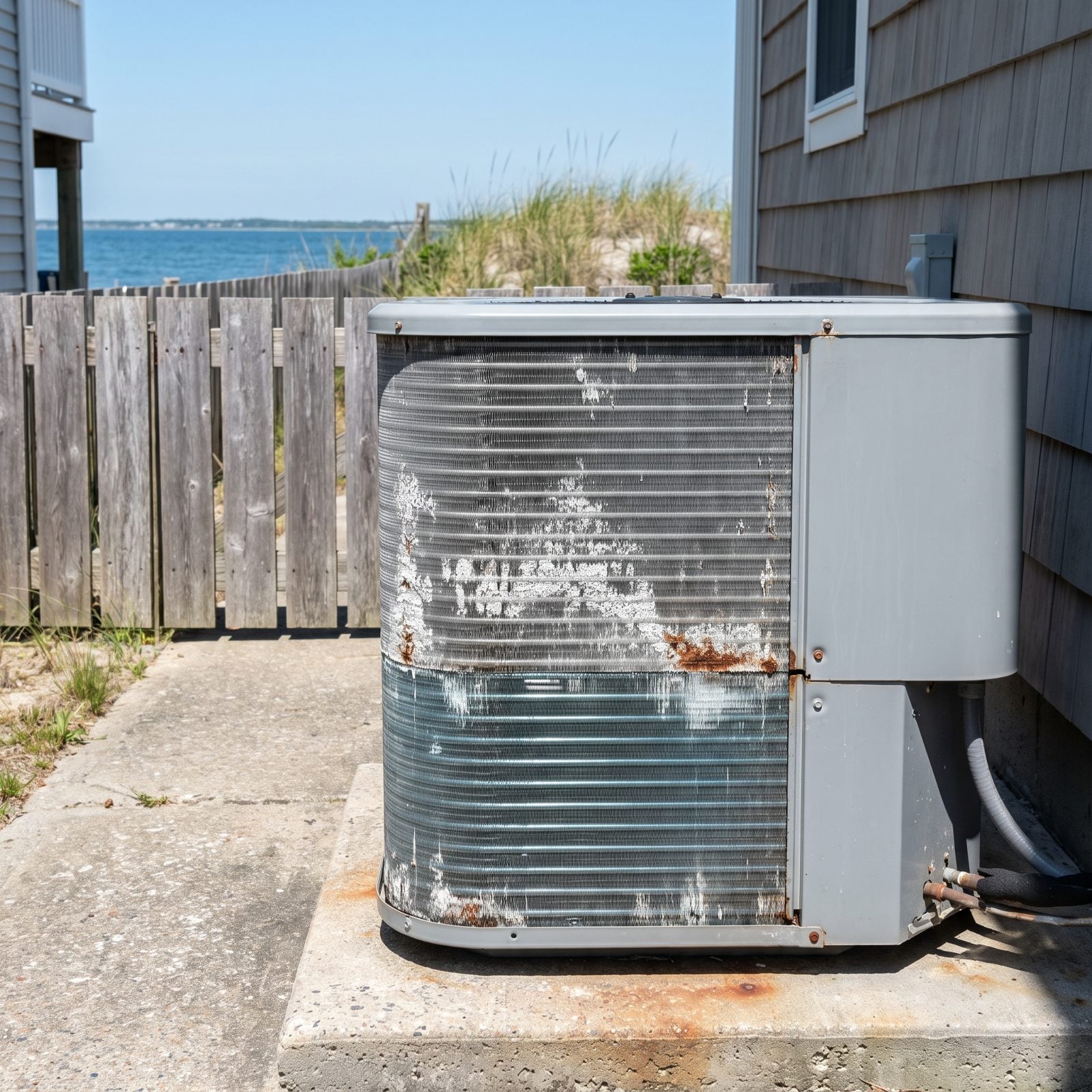 Protective Coatings and Shorter Service Lives for Coastal HVAC Equipment