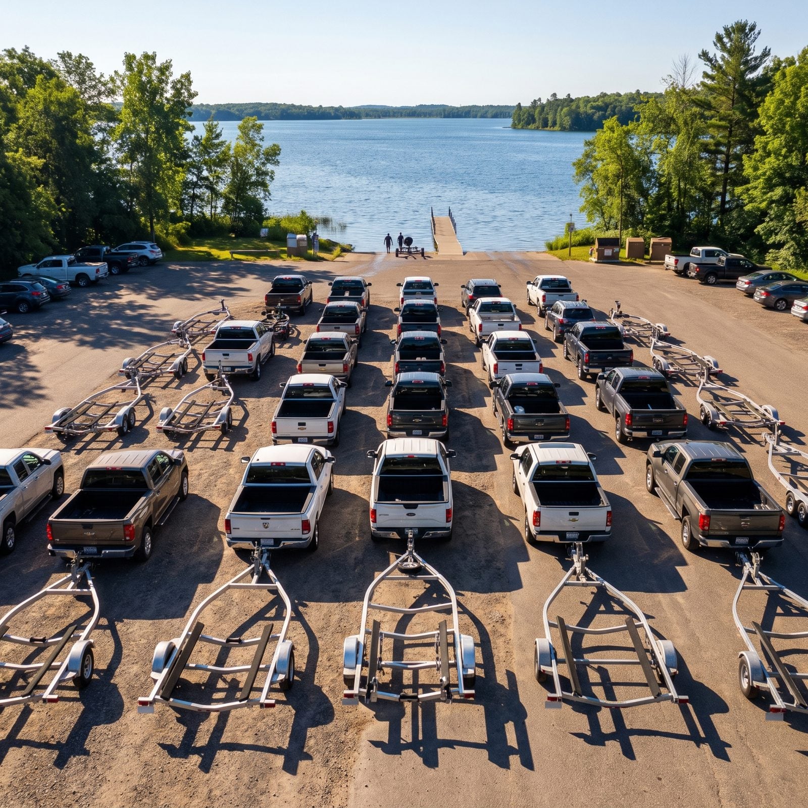 Public Launch-Ramp Parking Can Fill Before Breakfast