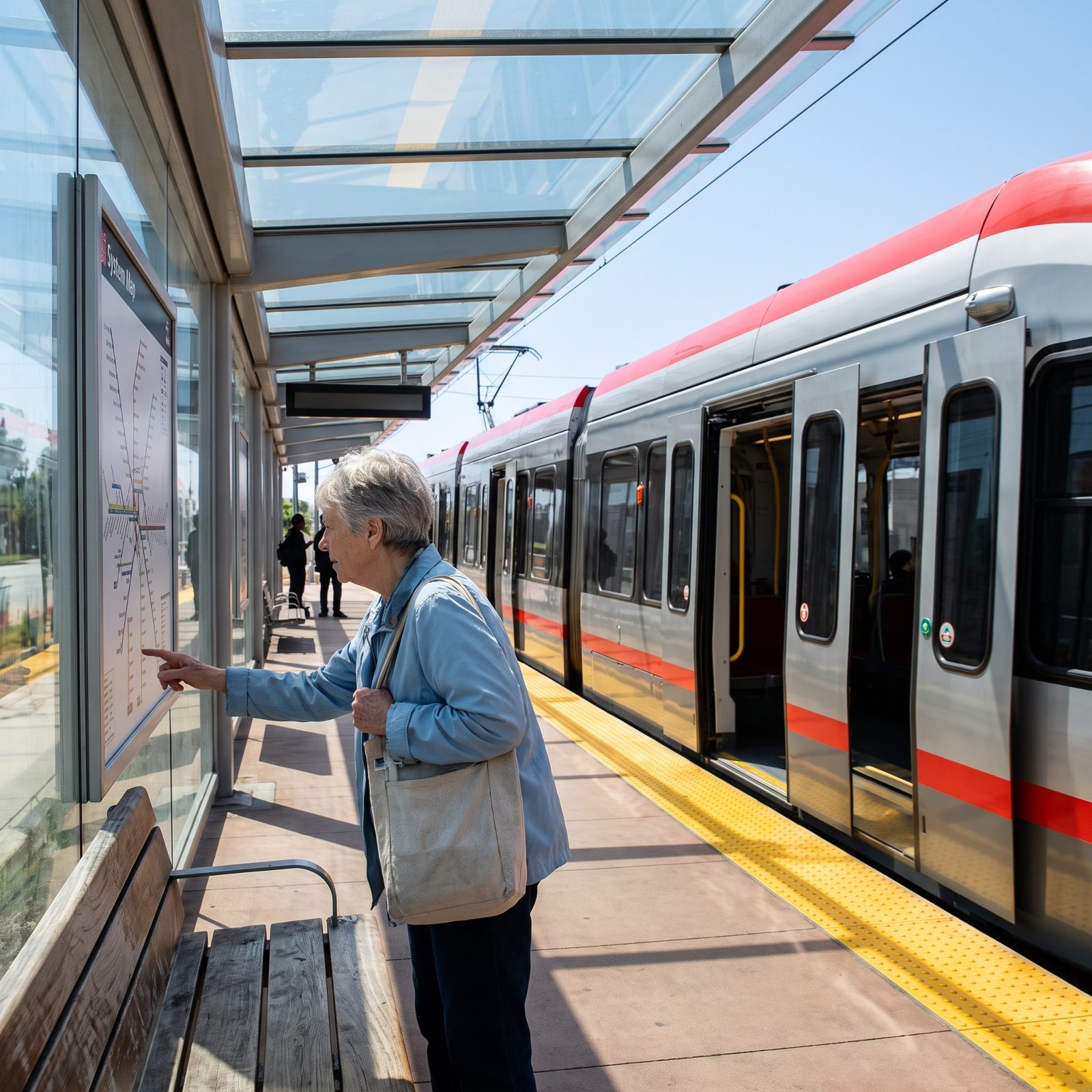 A Public-Transit Practice Day Before Driving Becomes Difficult