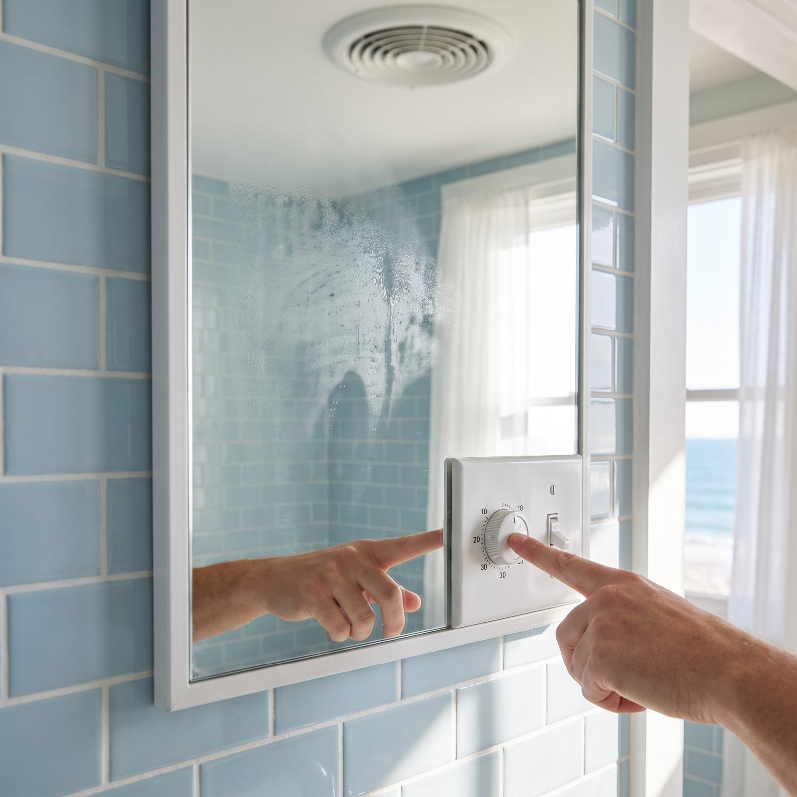 Put the Bathroom Exhaust Fan on a Countdown Timer