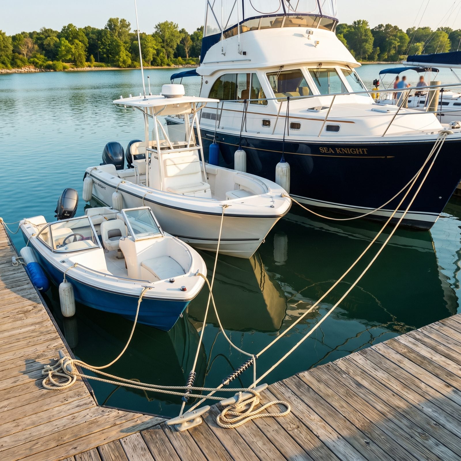 Put the Heaviest Boat Closest to the Dock When Rafting