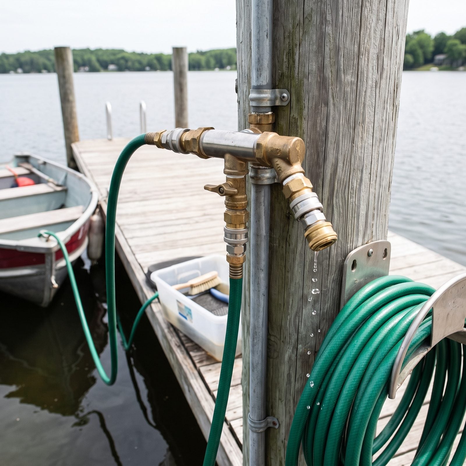 A Quick-Connect Rinse Manifold for Multiple Hoses