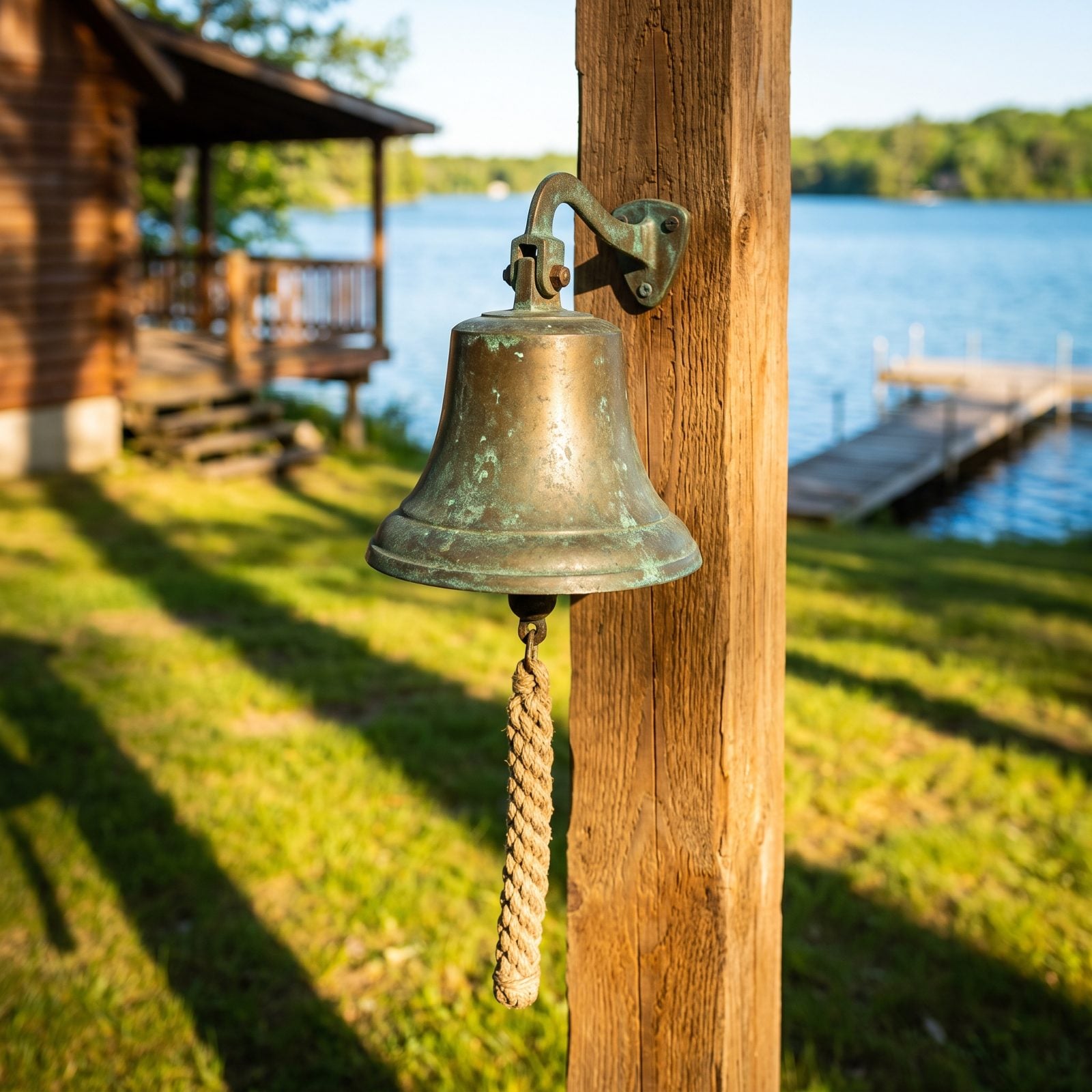 Ring a Dinner Bell Between the House and Shore