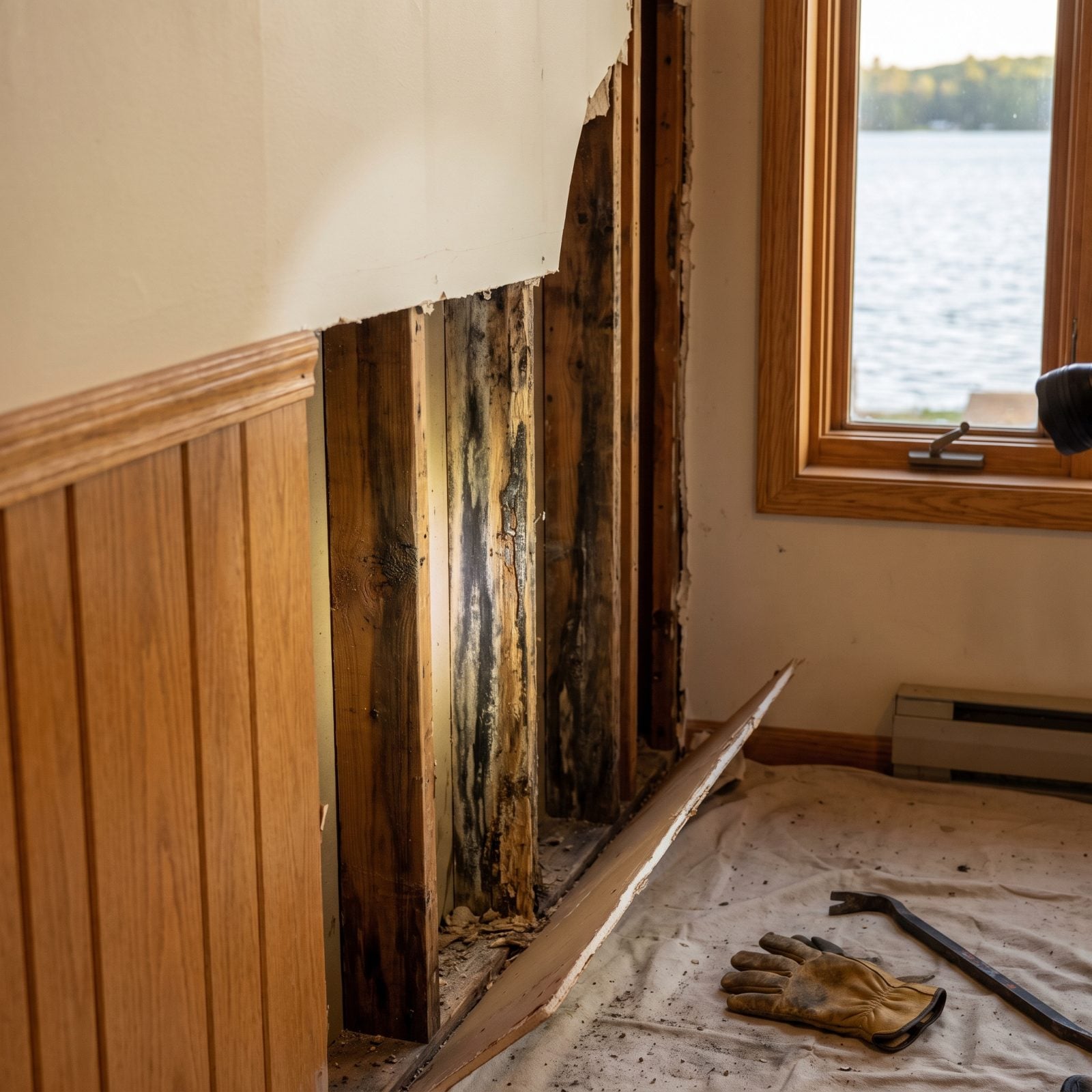 The Rot Behind the Paneling Predates Your Demolition