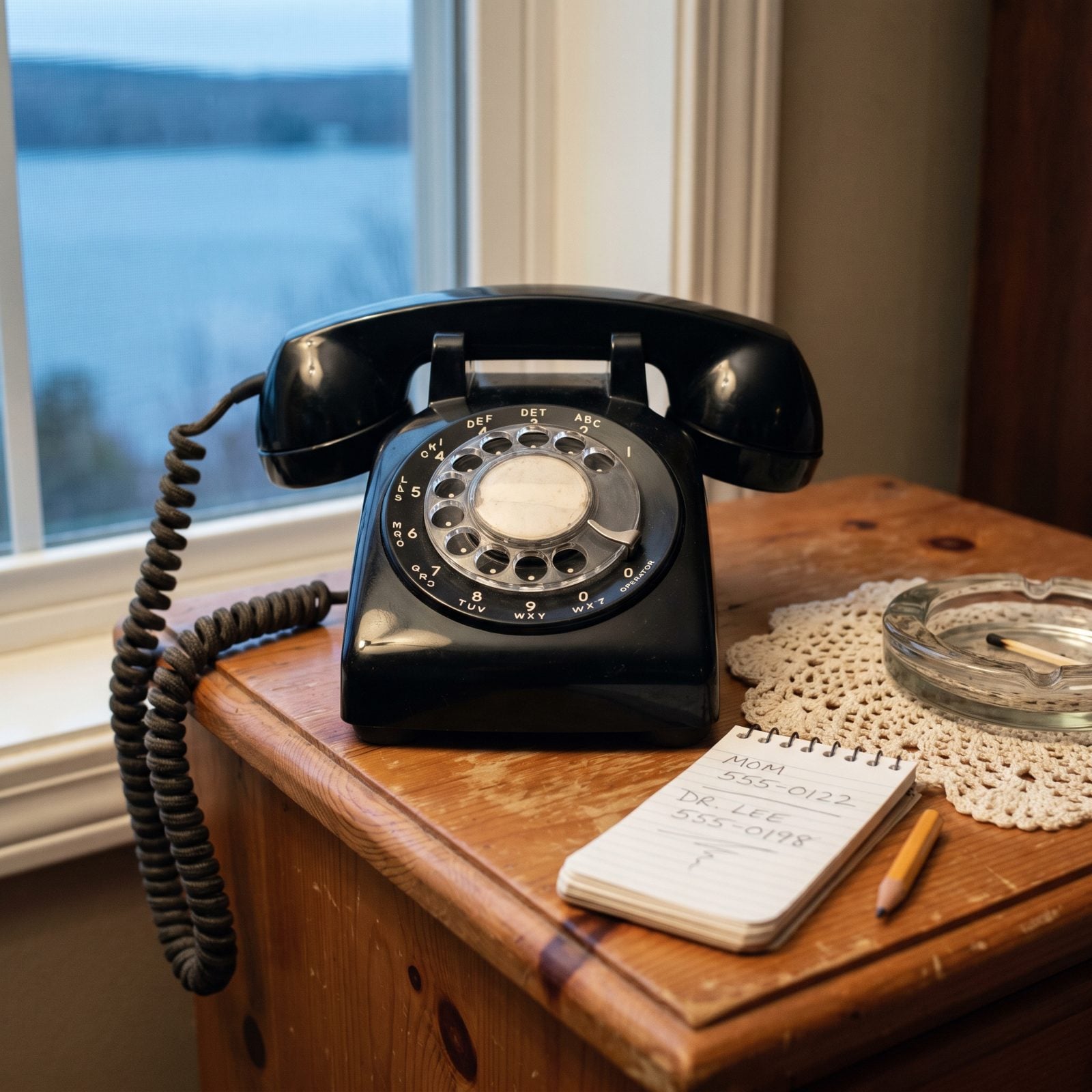The Rotary Telephone Connected to a Rural Party Line