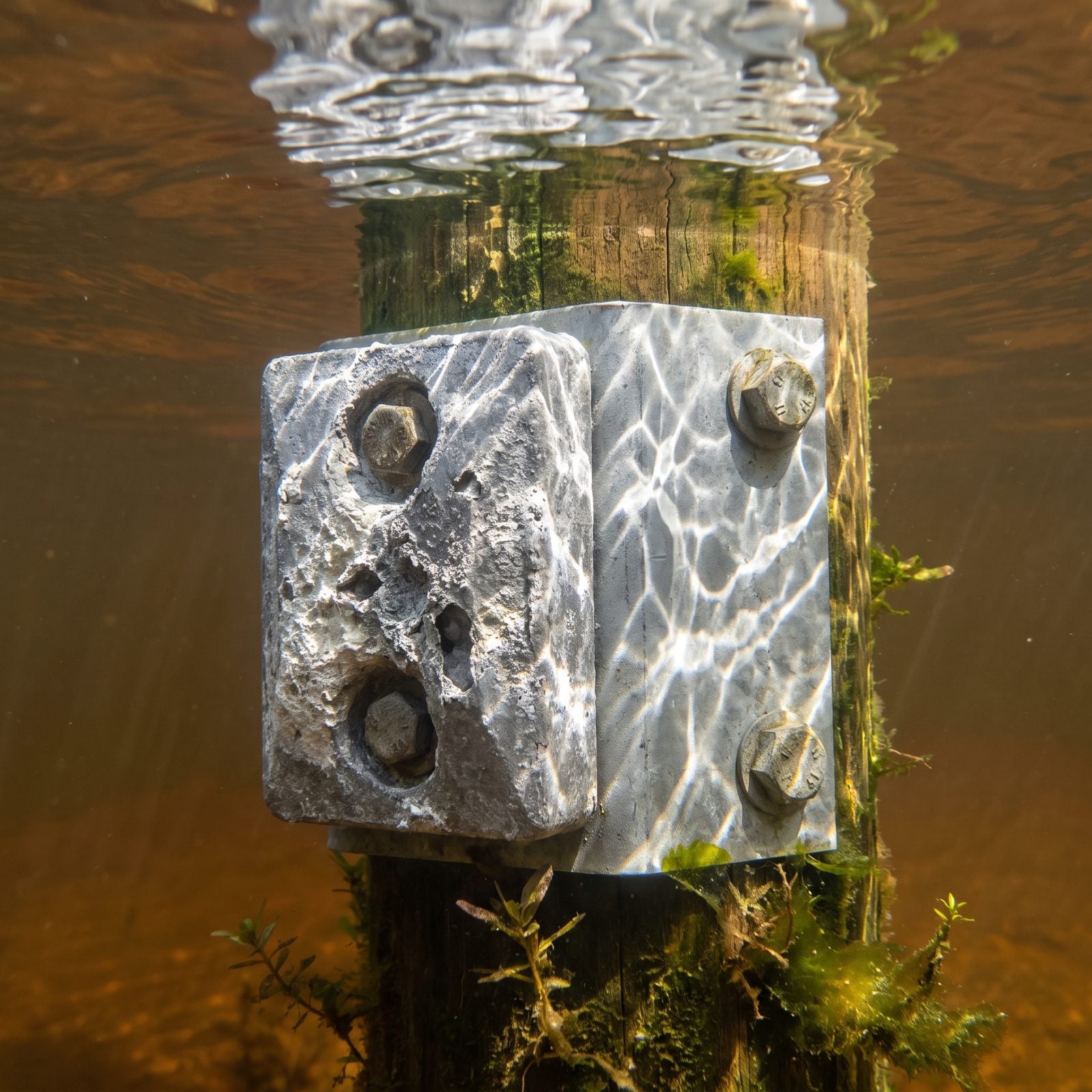 Sacrificial Anodes That Protect Metal Dock Parts
