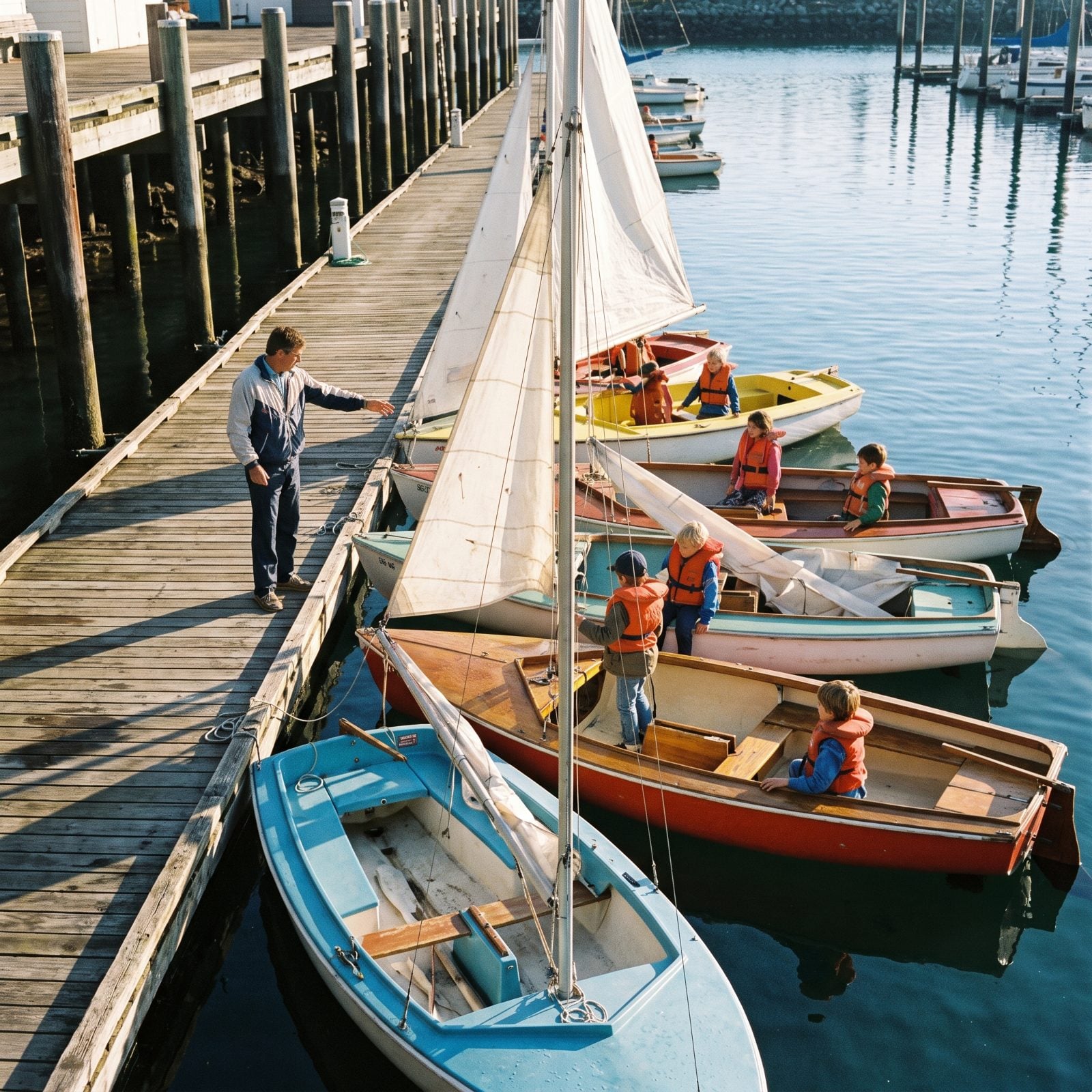 Saturday-Morning Sailing Lessons for Children