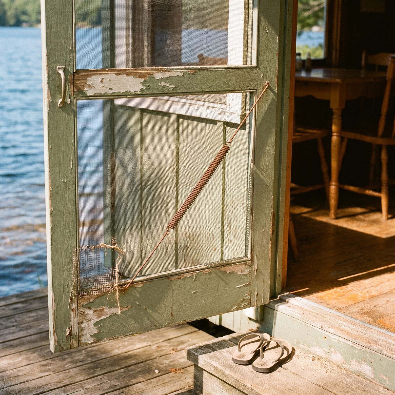 The Screen Door That Never Closed Right and the Slam Everyone Knew