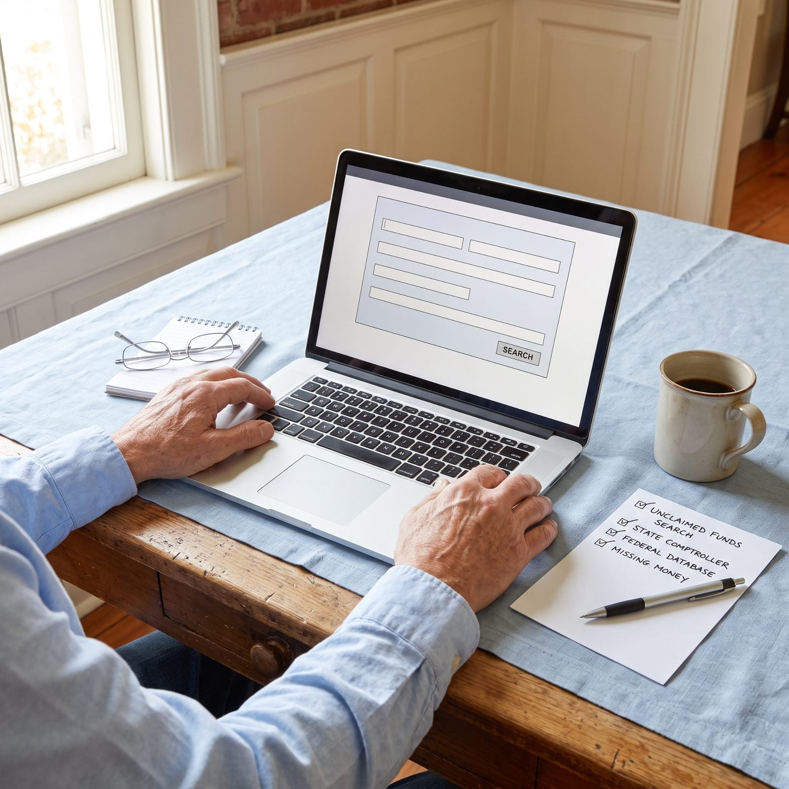 Search Official Unclaimed-Property Databases Every Year